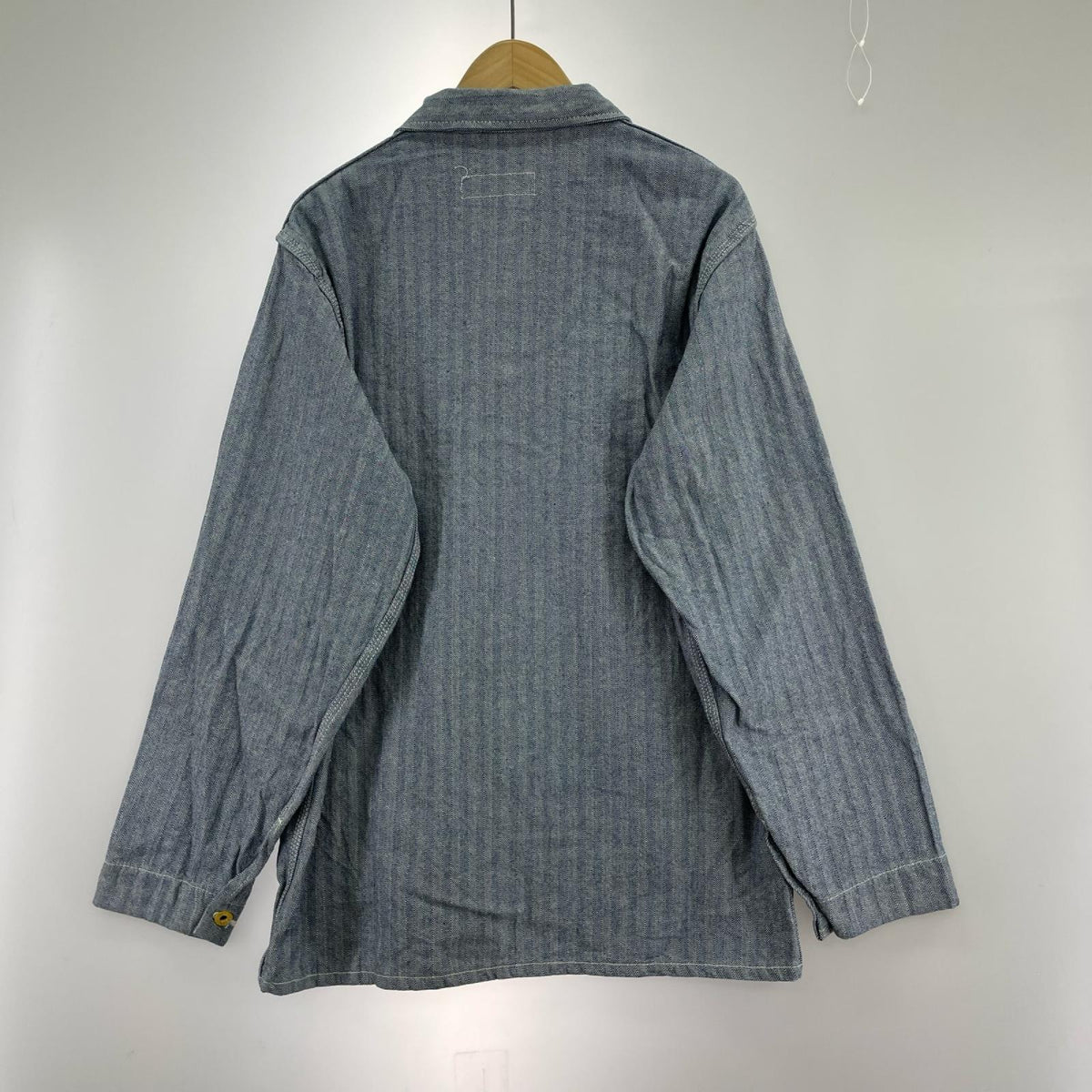 ジャケット USA製 ヒコッリー カバーオール 40 ブルー