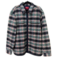 ナイロンジャケット 19FW/Quikted Plaid Zip Up Shirt L マルチカラー