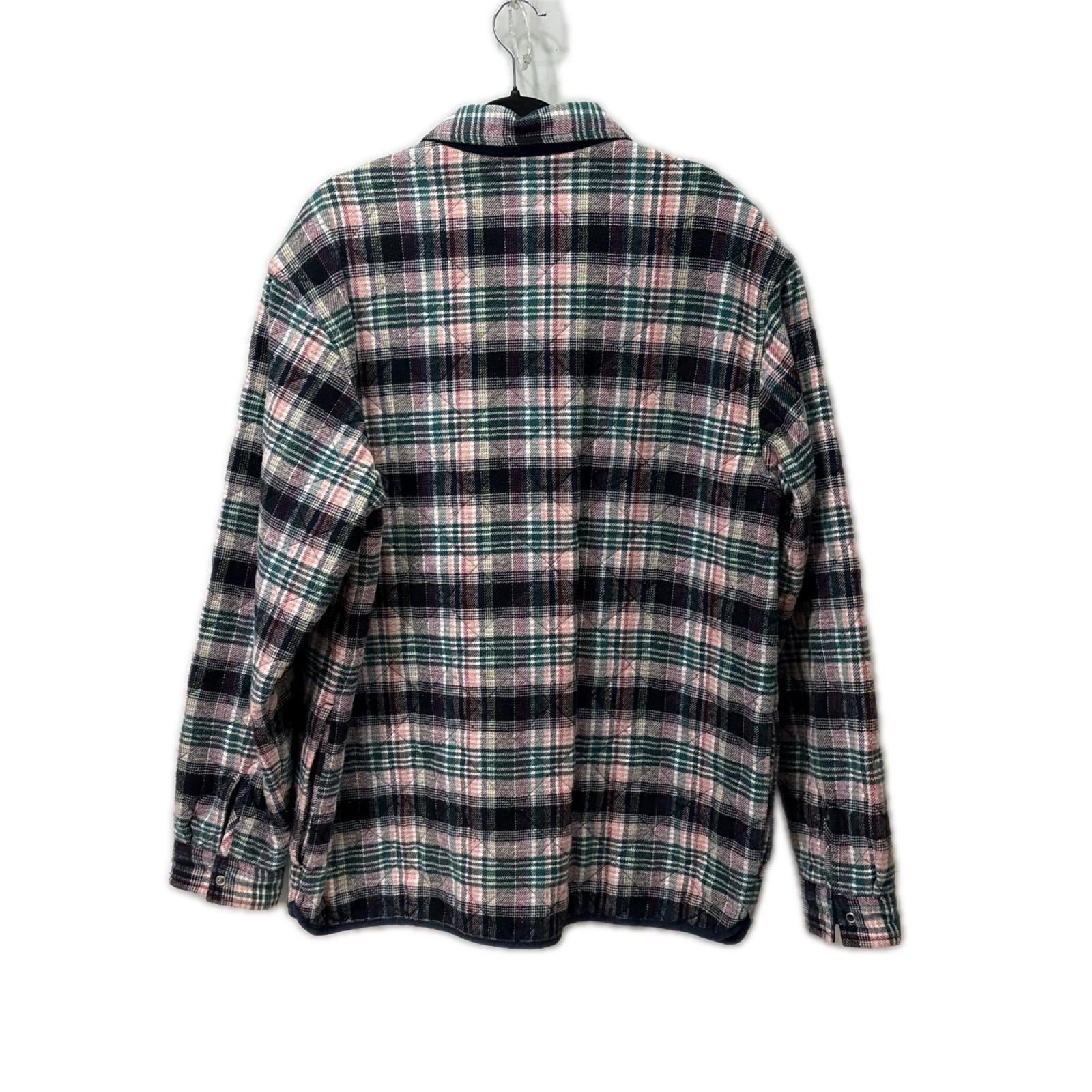 ナイロンジャケット 19FW/Quikted Plaid Zip Up Shirt L マルチカラー