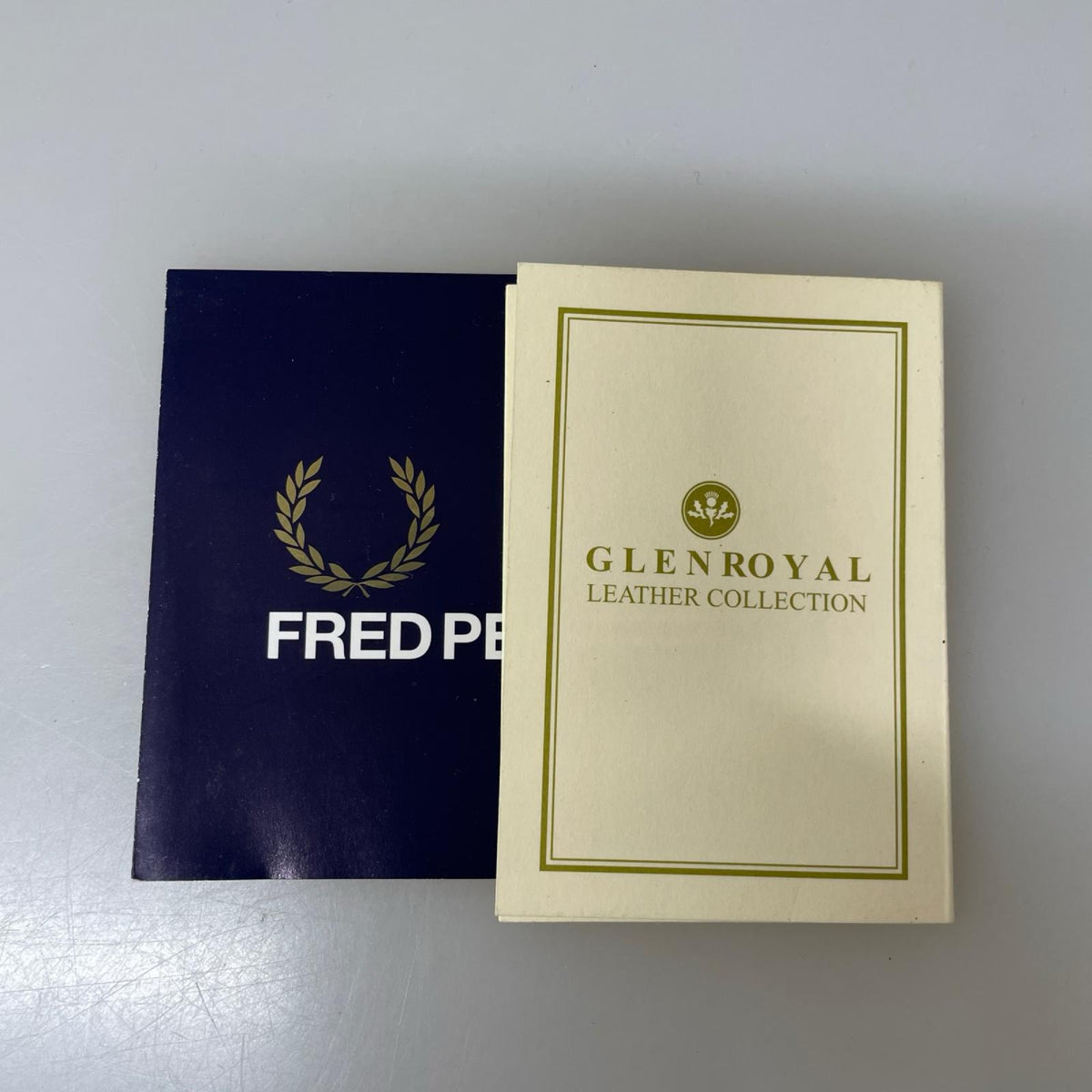 コンパクトウォレット GLENROYAL ブライドルレザー ブラック