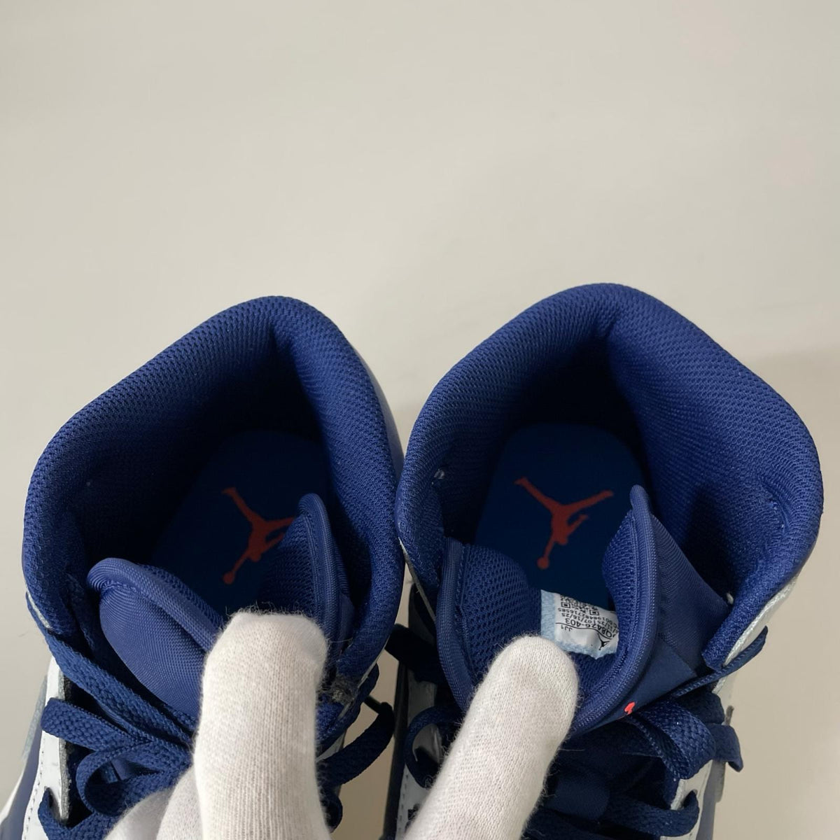 スニーカー Air Jordan 1 Mid "Blue Void" 28.5cm (US10 1/2 UK10 EU47) ネイビー