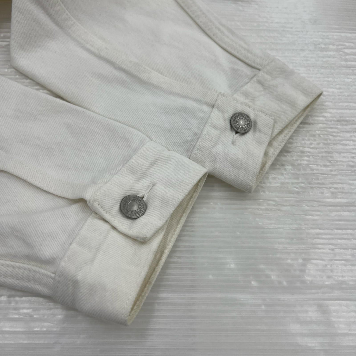 デニムジャケット 3rd Type Trucker Jacket L ホワイト