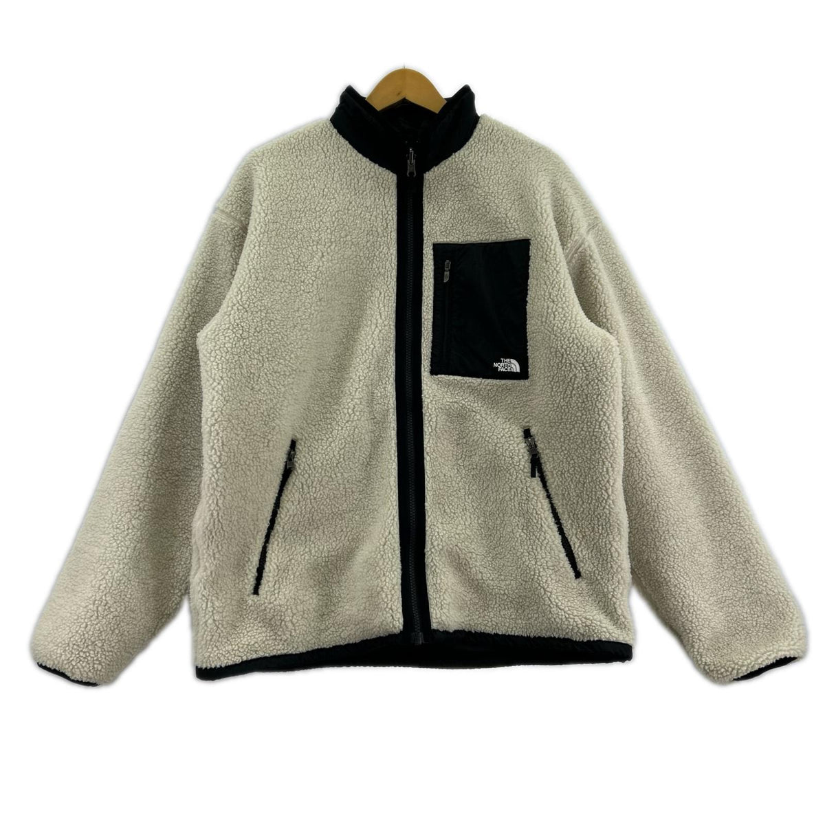 ジャケット リバーシブル エクストリーム パイル フリース ジャケット 白 (M) M