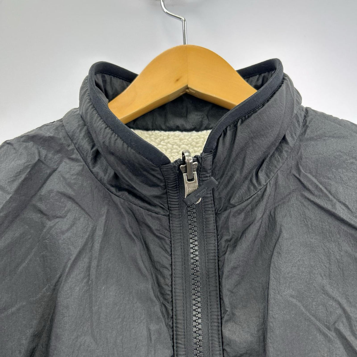ジャケット リバーシブル エクストリーム パイル フリース ジャケット 白 (M) M