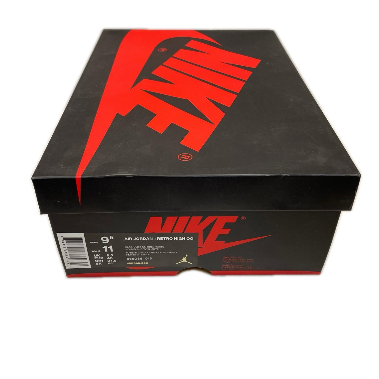 スニーカー NIKE AIR JORDAN 1RETRO HIGH OG 555088-013 27.5cm (US9 1/2 UK9 EU45)