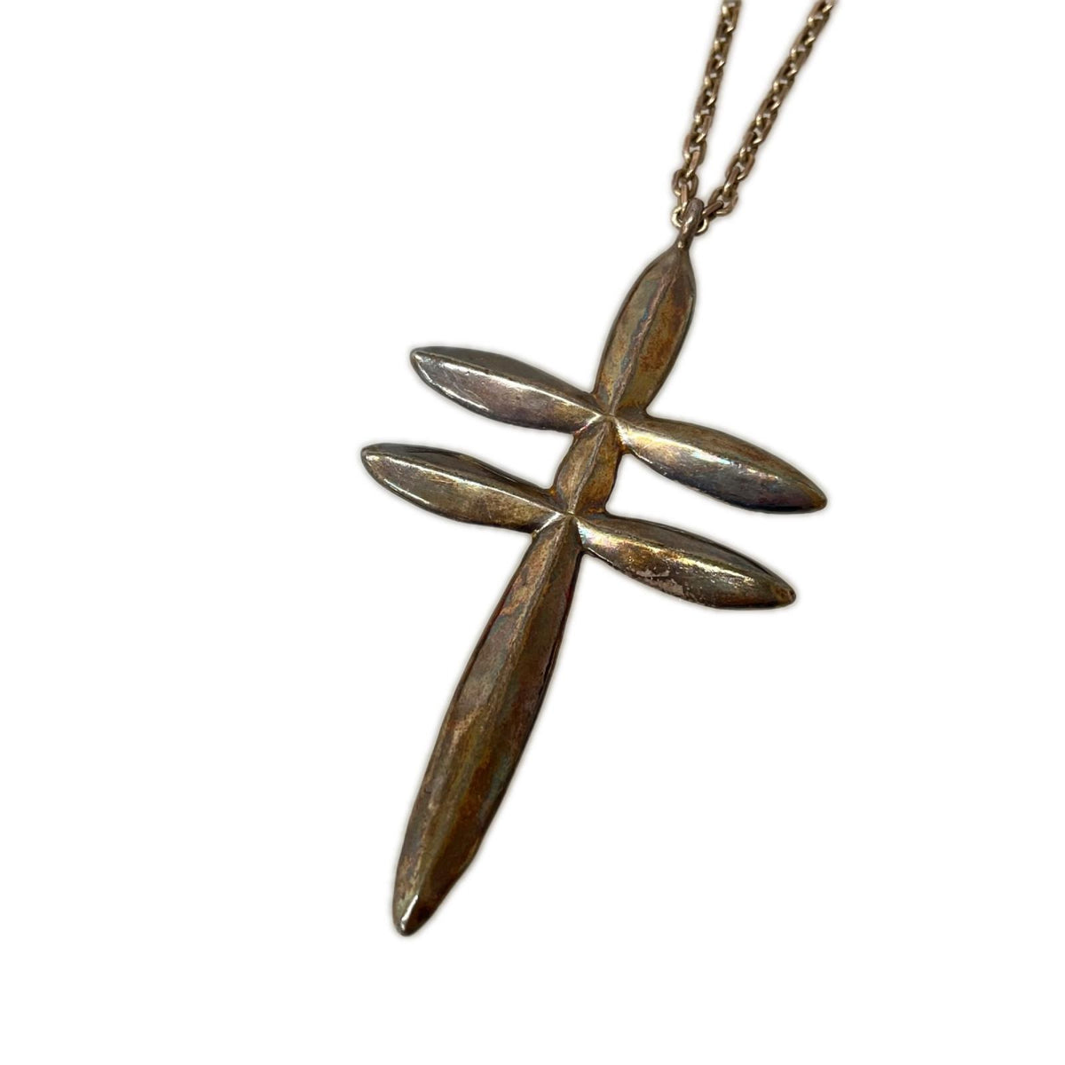 ネックレス LARRY SMITH 18K PENDANT x トライアングルドラゴンフライ 60cm