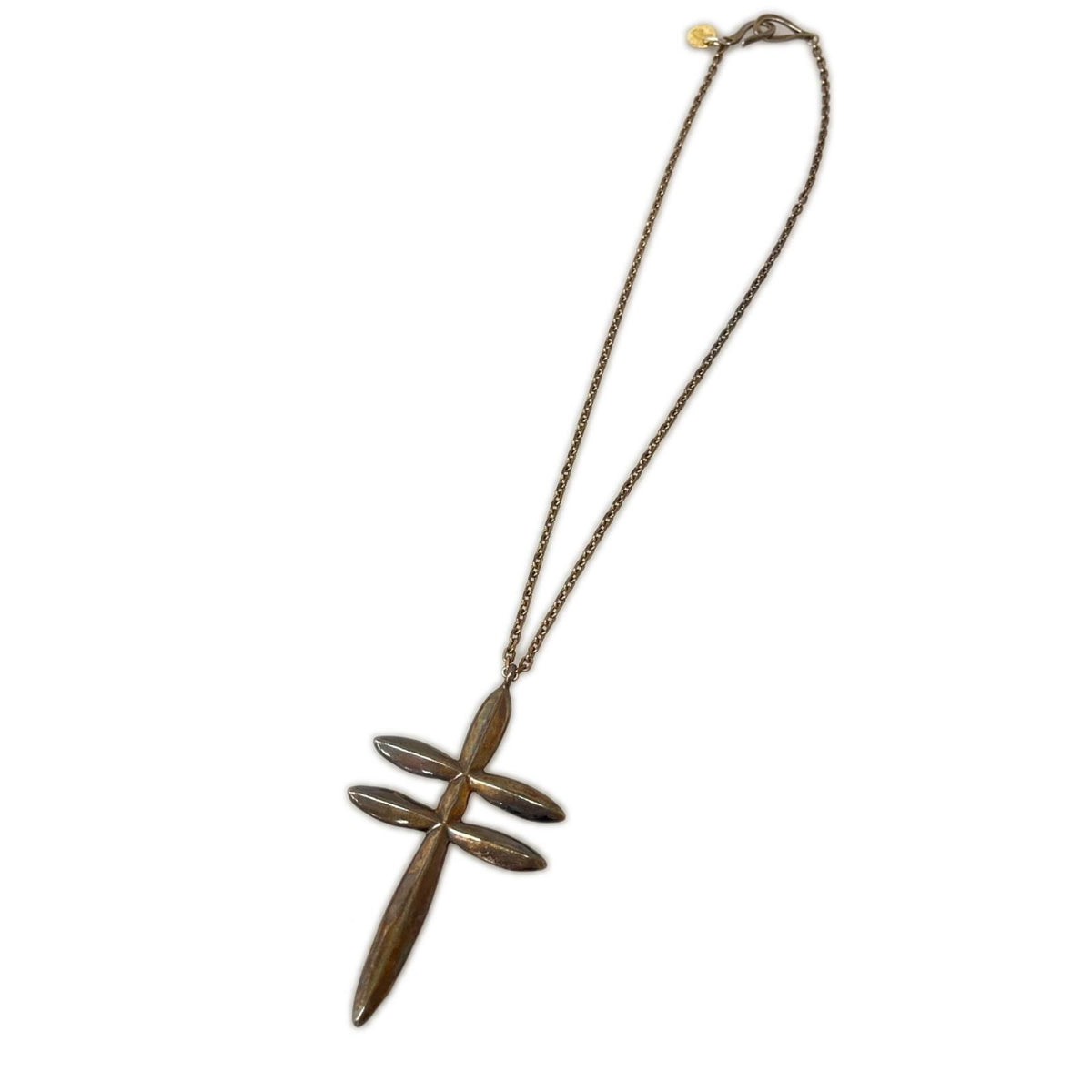 ネックレス LARRY SMITH 18K PENDANT x トライアングルドラゴンフライ 60cm