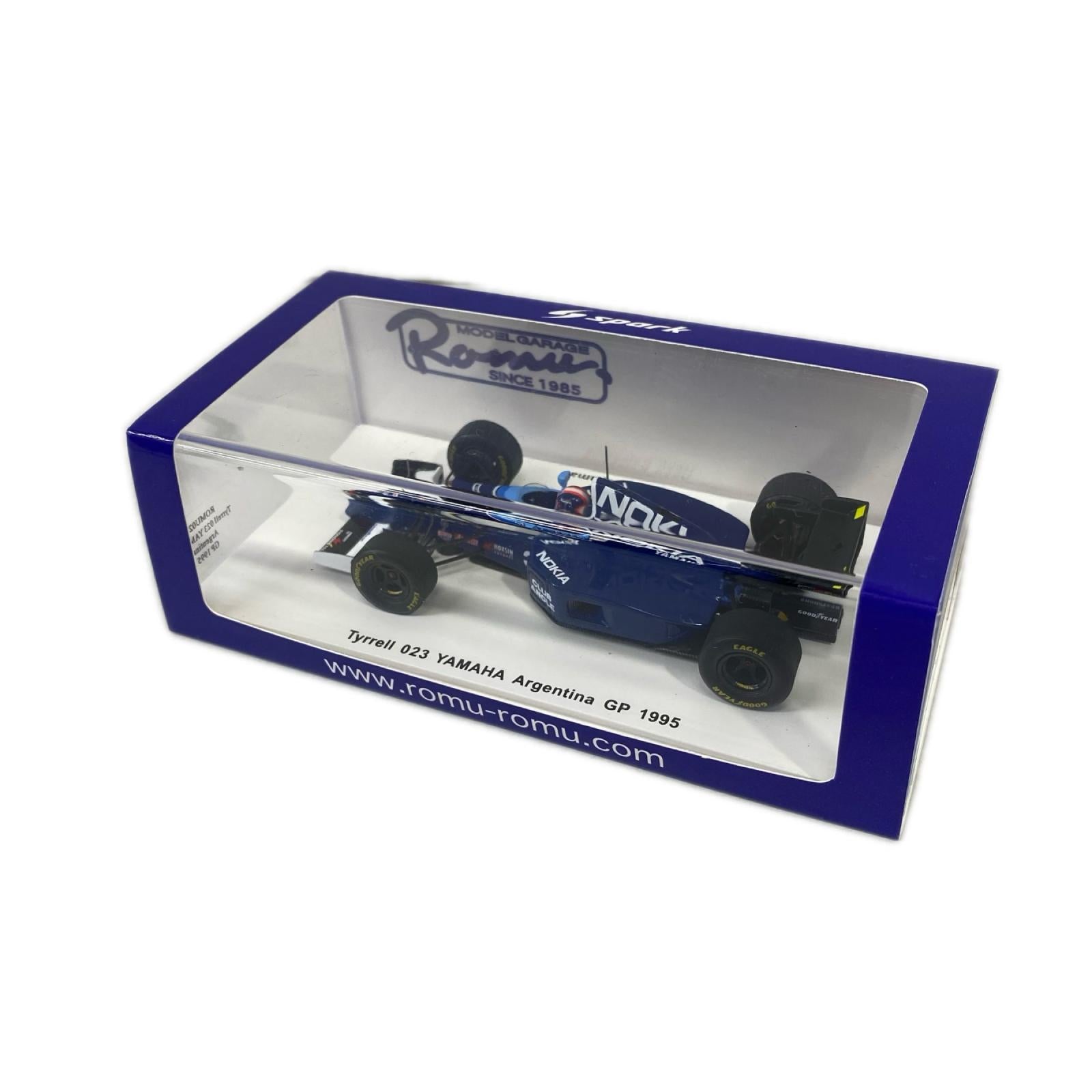 Spark ロム特注 ティレル 023 アルゼンチン GP 1995 片山右京 スケールカー