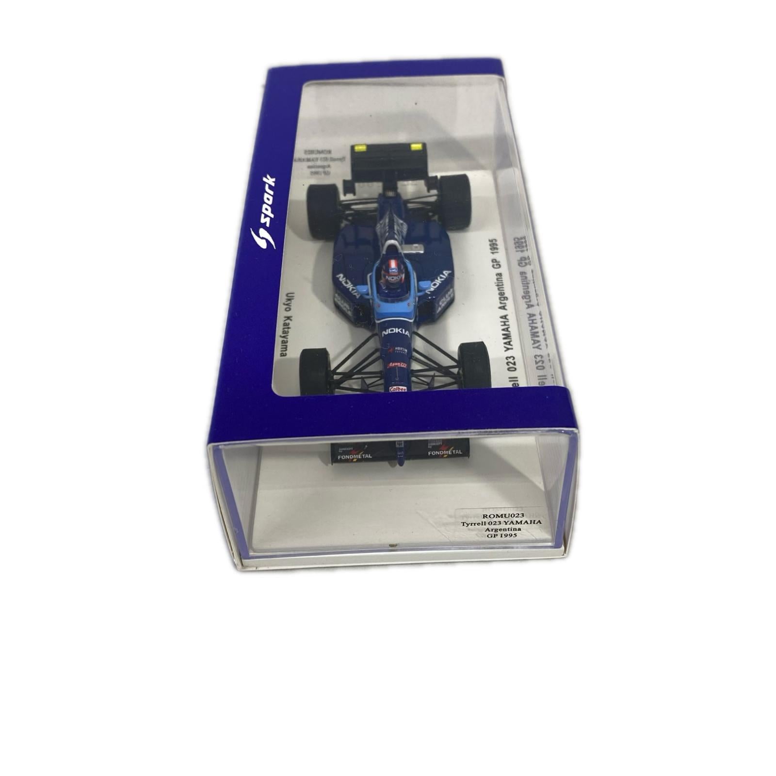 Spark ロム特注 ティレル 023 アルゼンチン GP 1995 片山右京 スケールカー