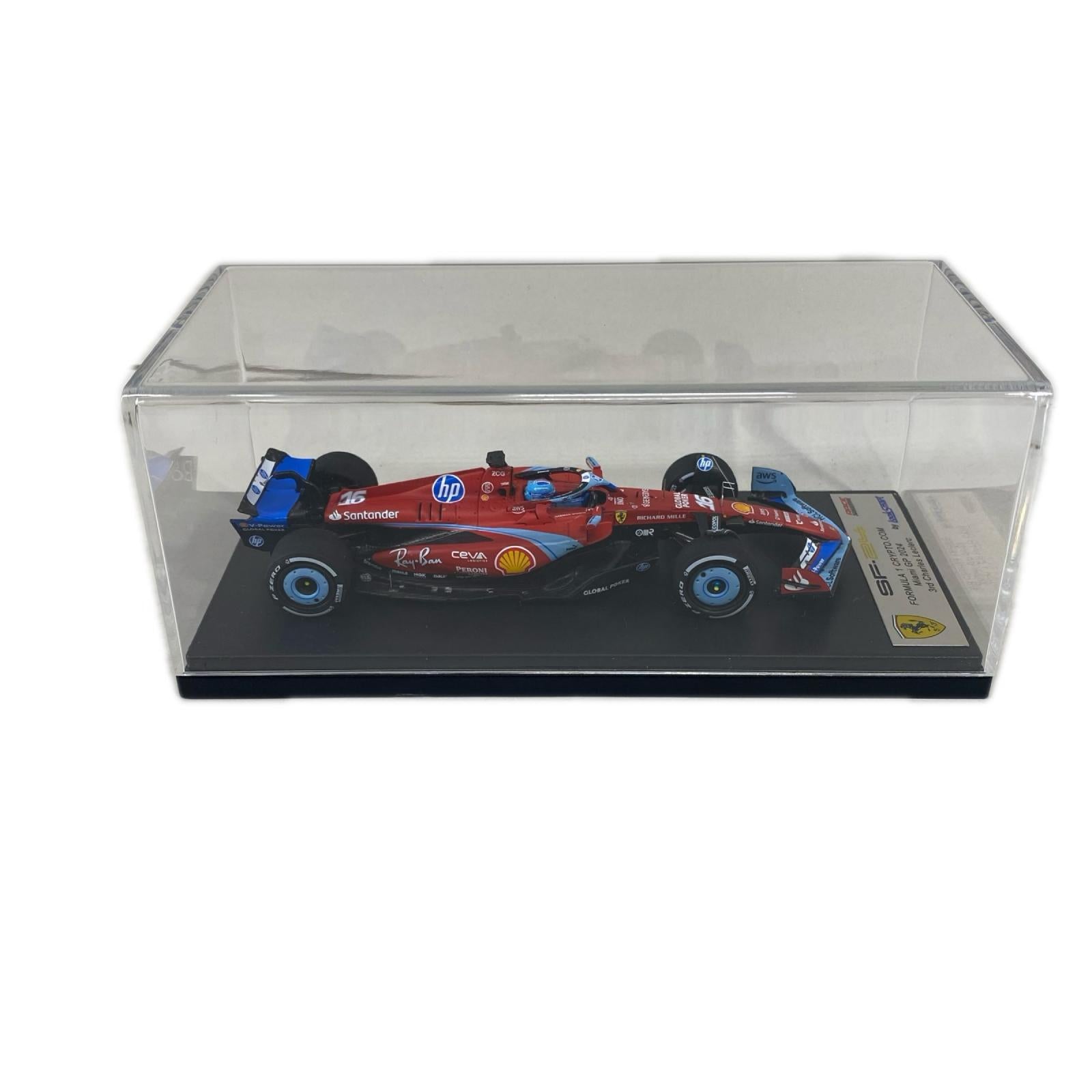 Ferrari SF-24 3rd Miami GP 2024 Charles looksmart スケールカー