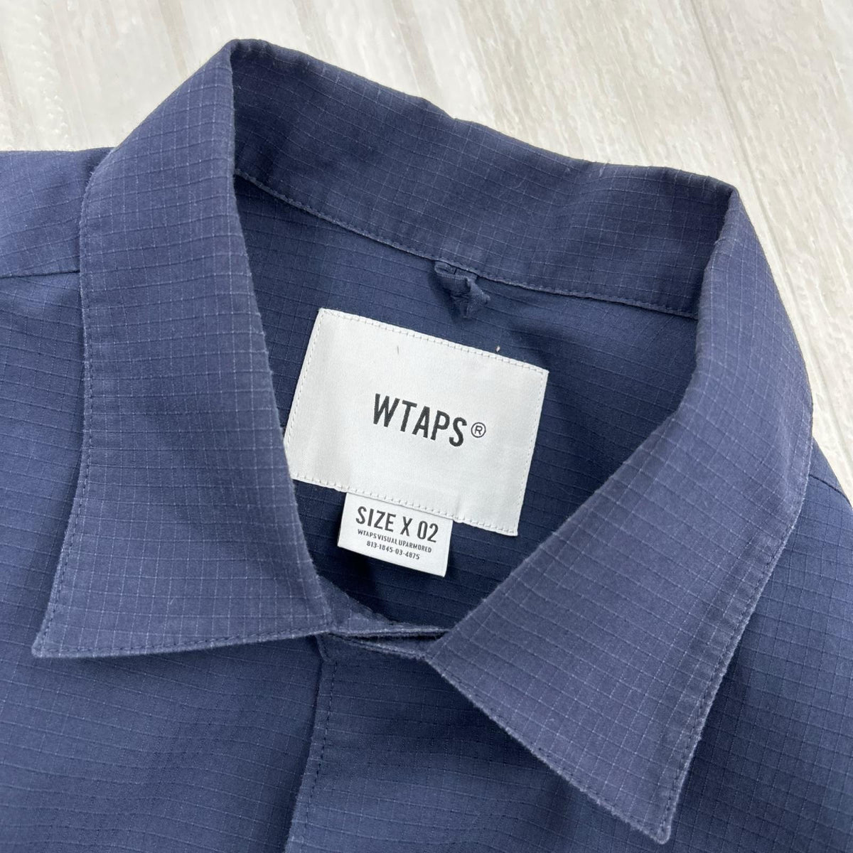 半袖シャツ UNION 02 / SS / COPO. RIPSTOP. COOLMAX 2 ネイビー