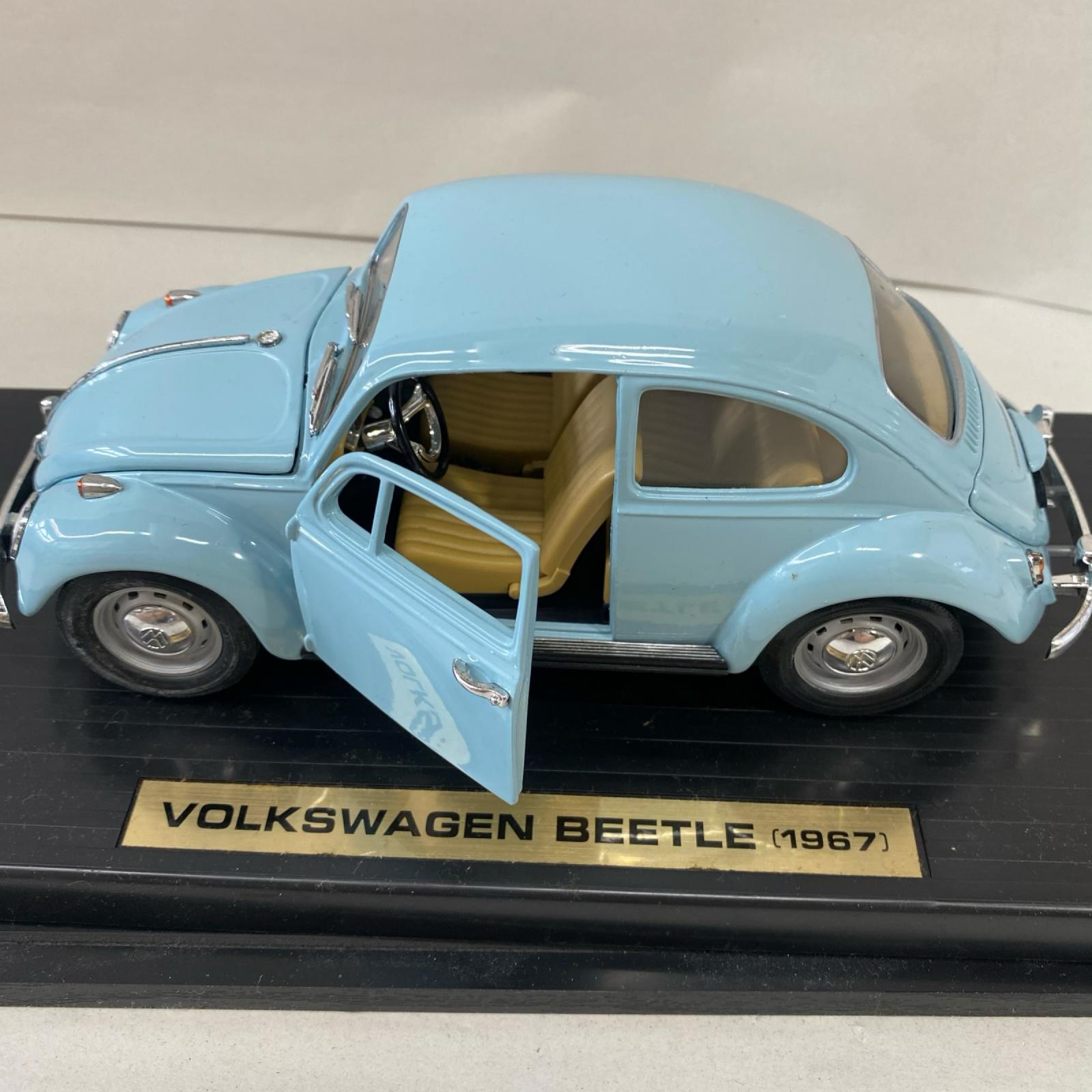 フォルクスワーゲン ビートル スカイブルー スケールカー