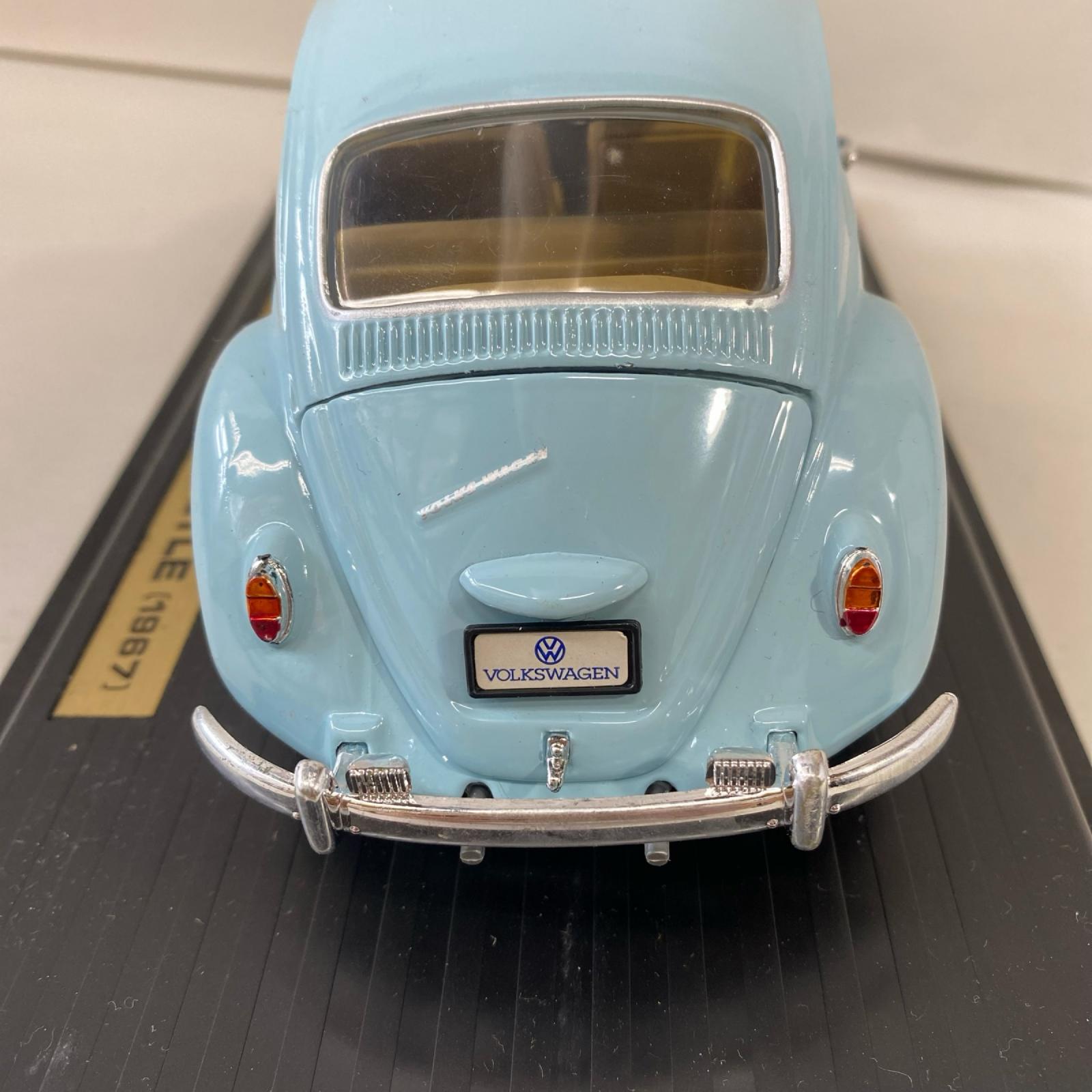 フォルクスワーゲン ビートル スカイブルー スケールカー