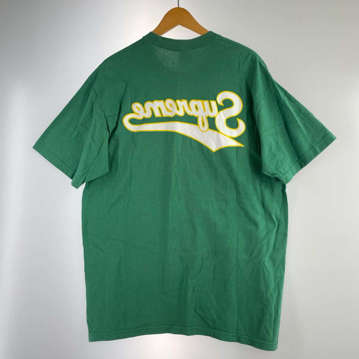 半袖Tシャツ Back Wards Tee 緑 L L グリーン