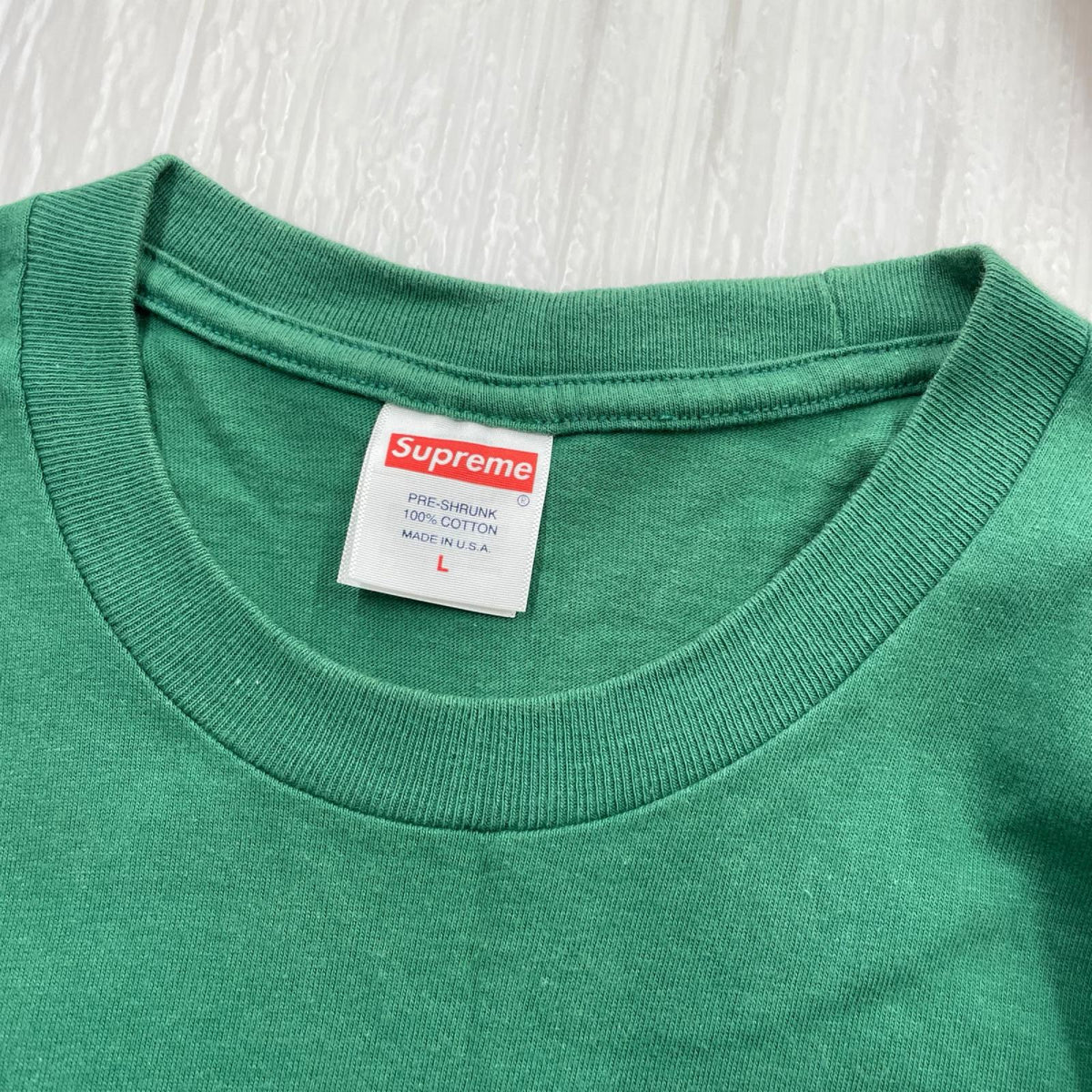 半袖Tシャツ Back Wards Tee 緑 L L グリーン