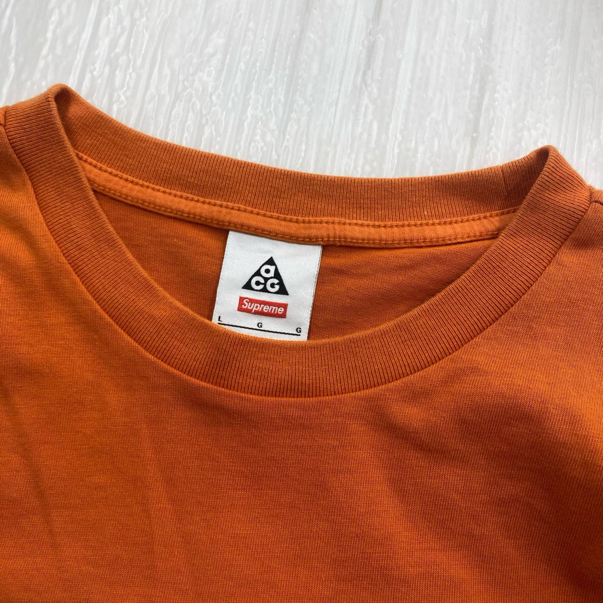 半袖Tシャツ NIKE ACG オレンジ L L オレンジ