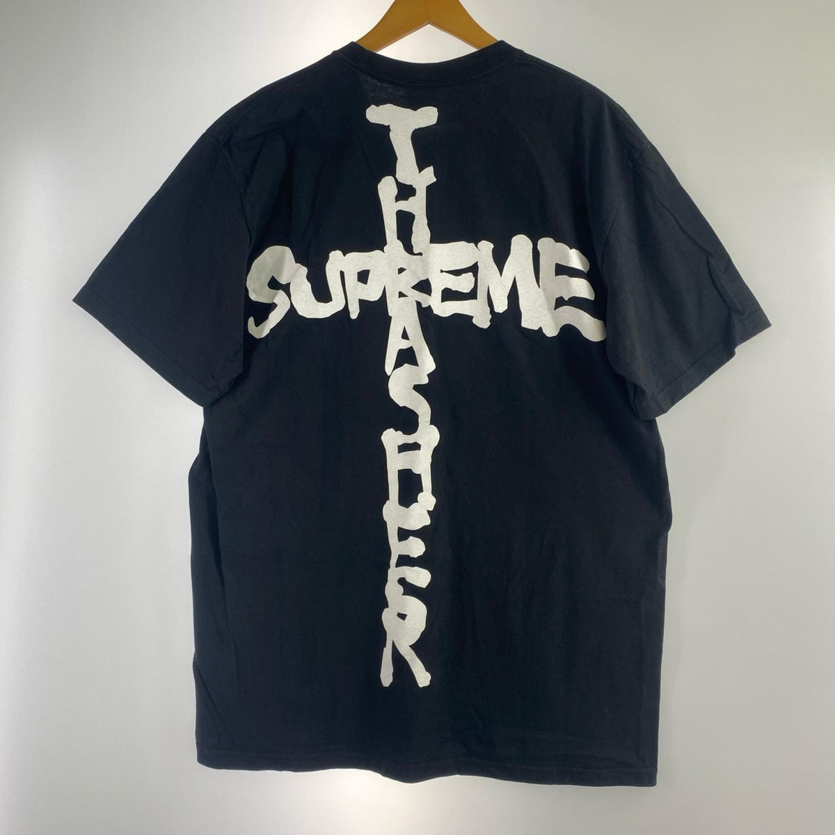 半袖Tシャツ THRASHER Cross Tee 黒 L L ブラック