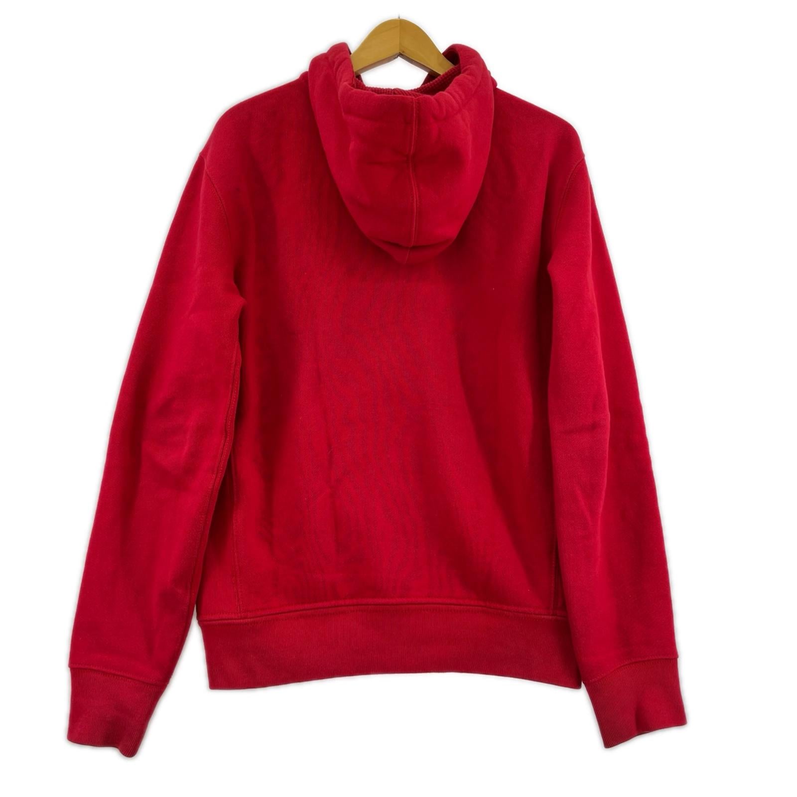 パーカー POLO RALPH LAUREN ジップフーディ 赤 (S) S レッド