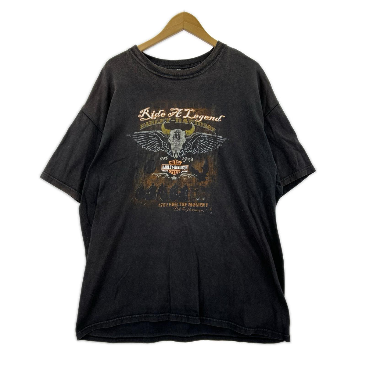 半袖Tシャツ 00s/Ride A Legend/XL/ブラック ブラック