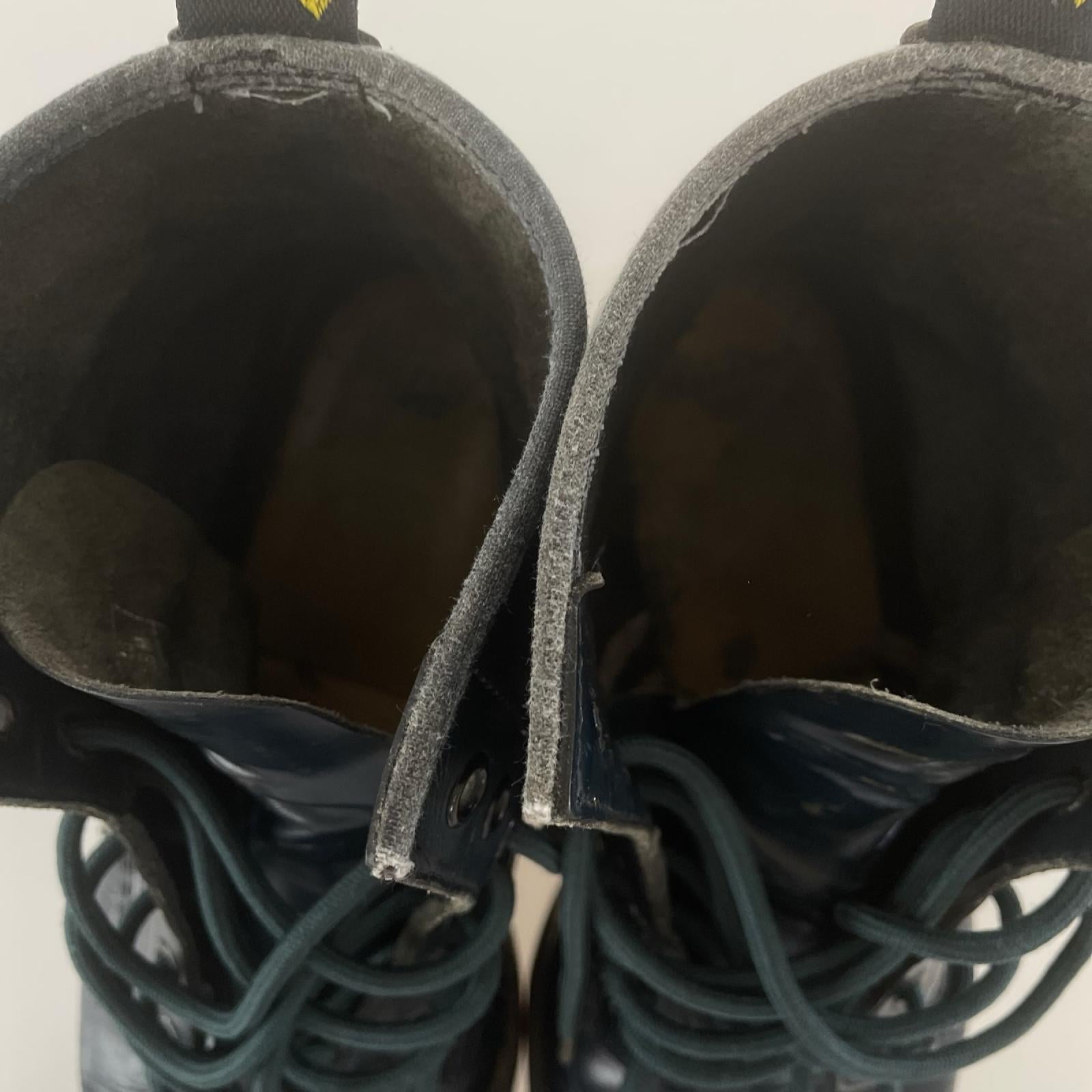 ブーツ Dr.Martens 8ホールブーツ 1460 紺 (UK9) ブラック