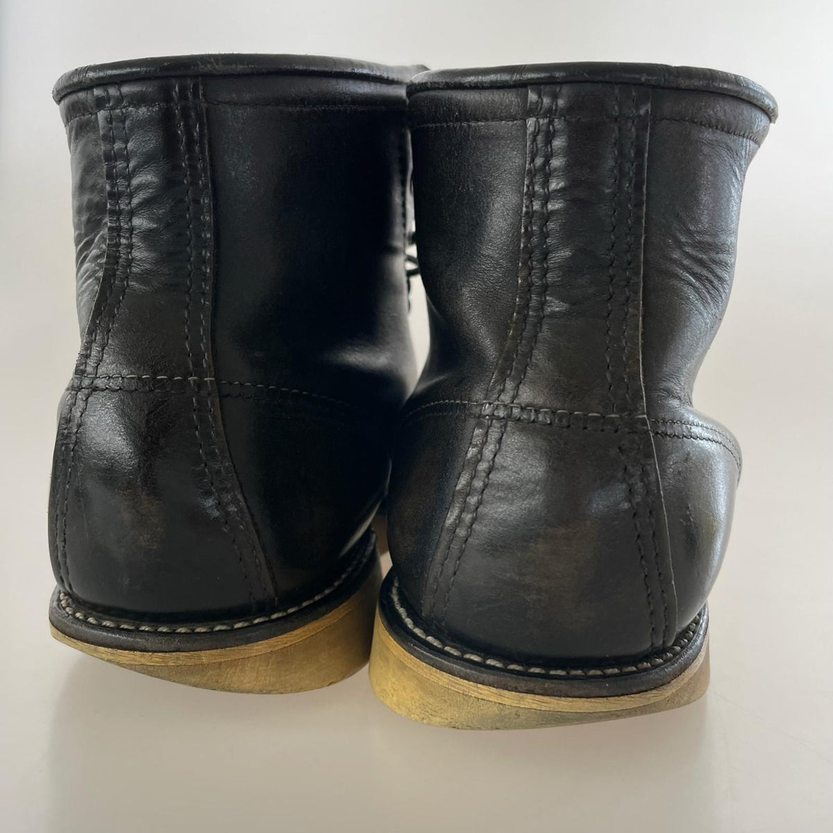 ブーツ RED WING アイリッシュセッター 犬タグ復刻 黒 (7 1/2E) ブラック