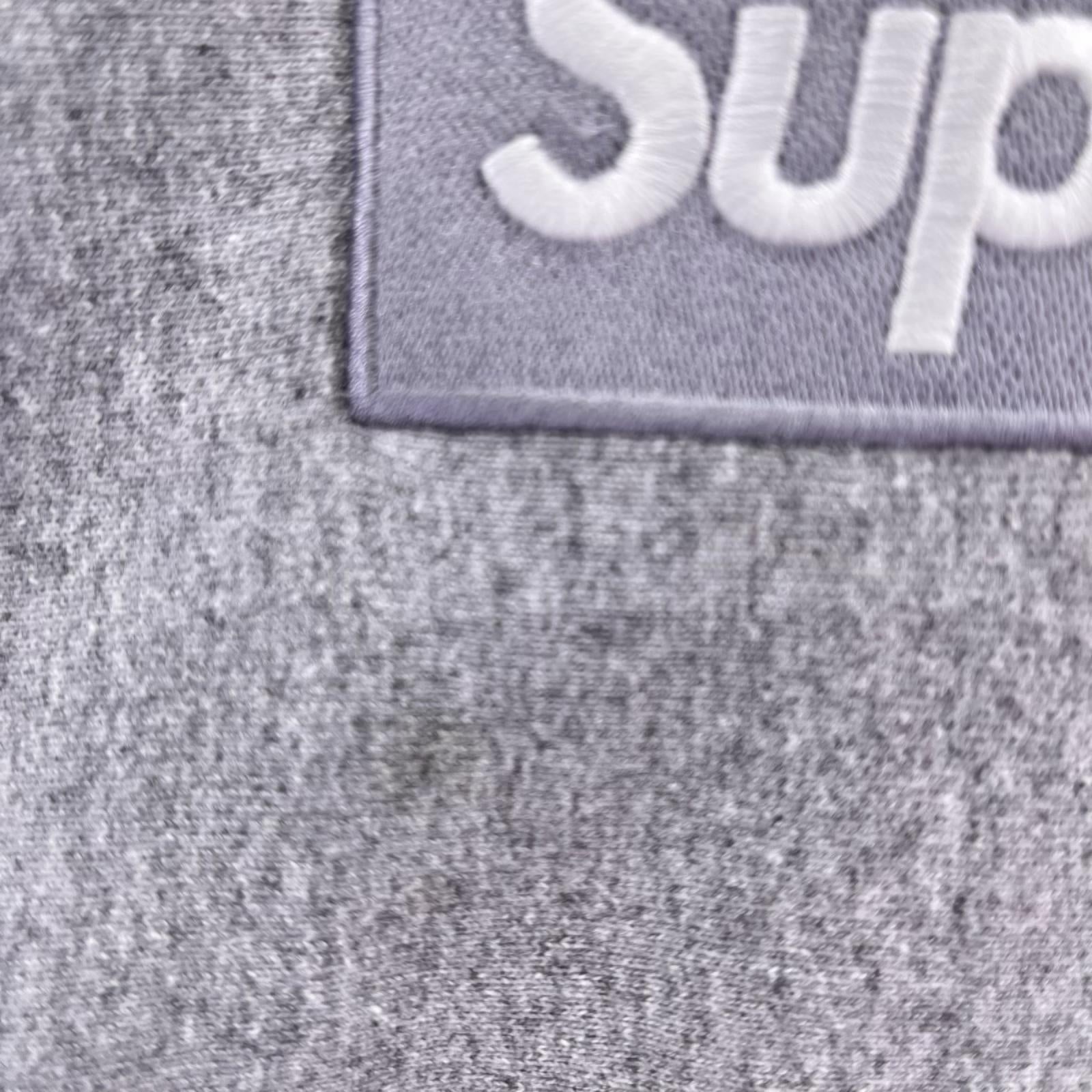 パーカー 24AW box logo hooded sweatshirt グレー(XL) グレー