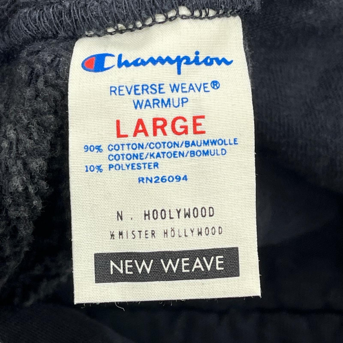 パンツ xChampion SWEATPANTS C8-C215 L ブラック