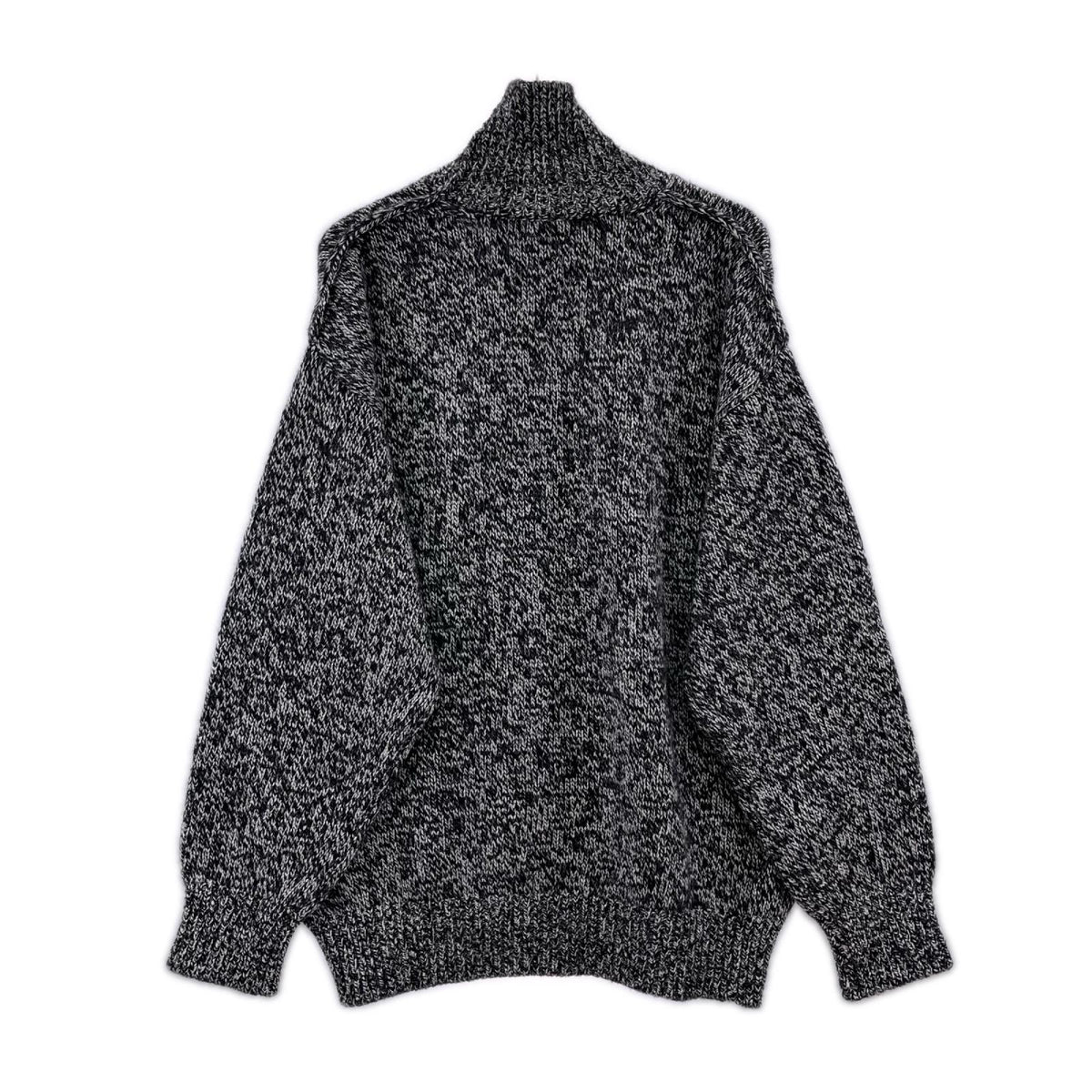ニット CASHMERE MELANGE KNIT M ブラック