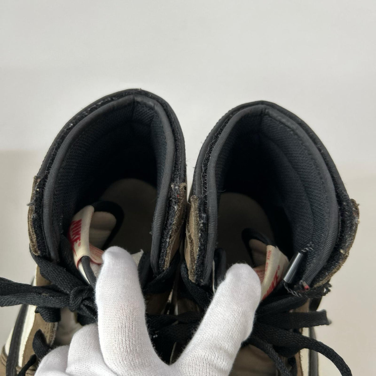 スニーカー ×TRAVIS SCOTTAIR JORDAN 1 HIGH OG TS SP 26cm (US8 UK7 1/2 EU42) ブラウン