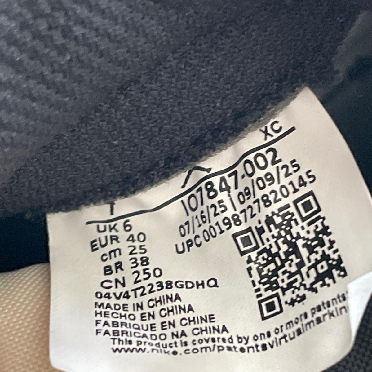 スニーカー (25) 25cm (US7 UK6 1/2 EU40)