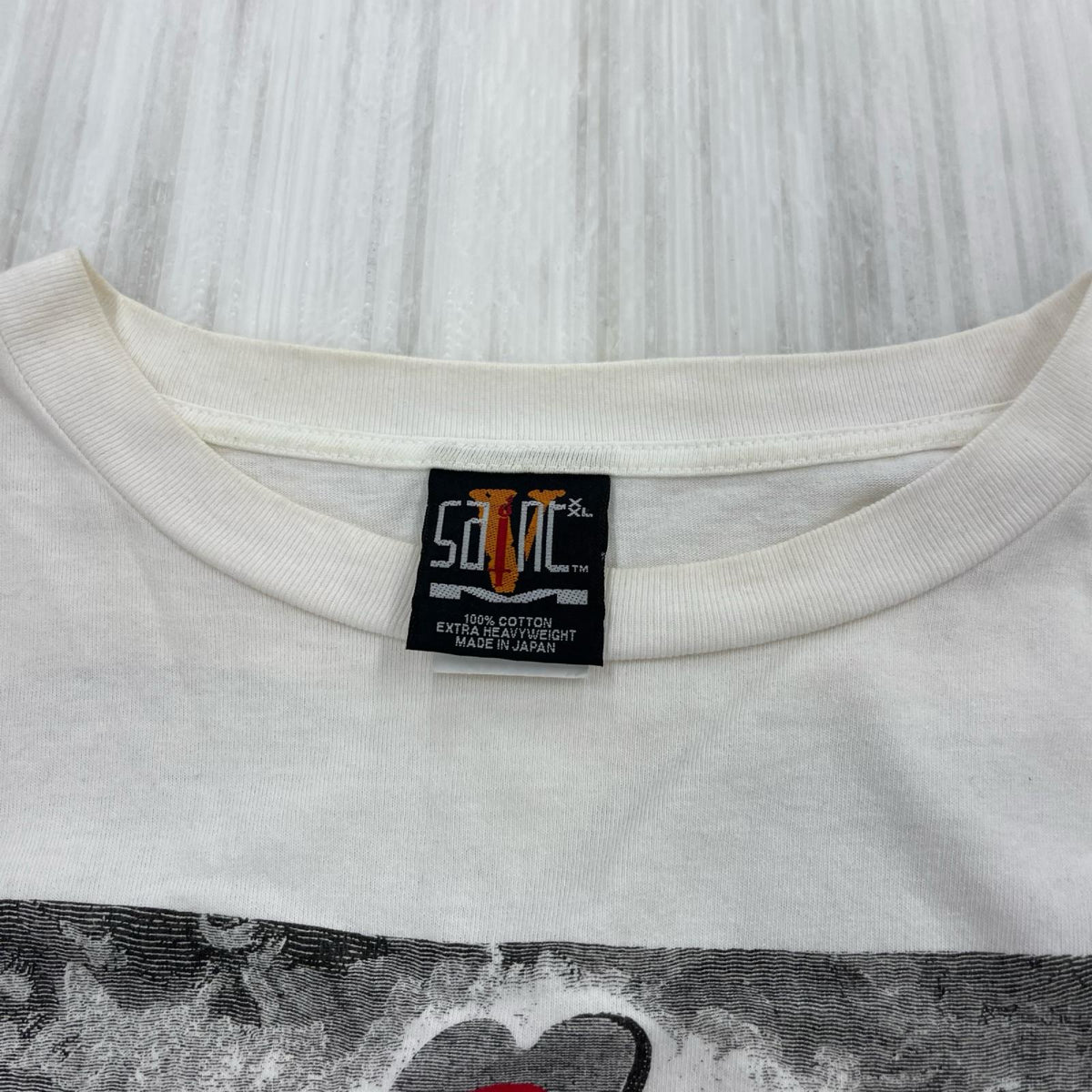 長袖Tシャツ SAINT MICHAEL No Cap L/STee SM-S22-0000-069 白 (XXL) ホワイト