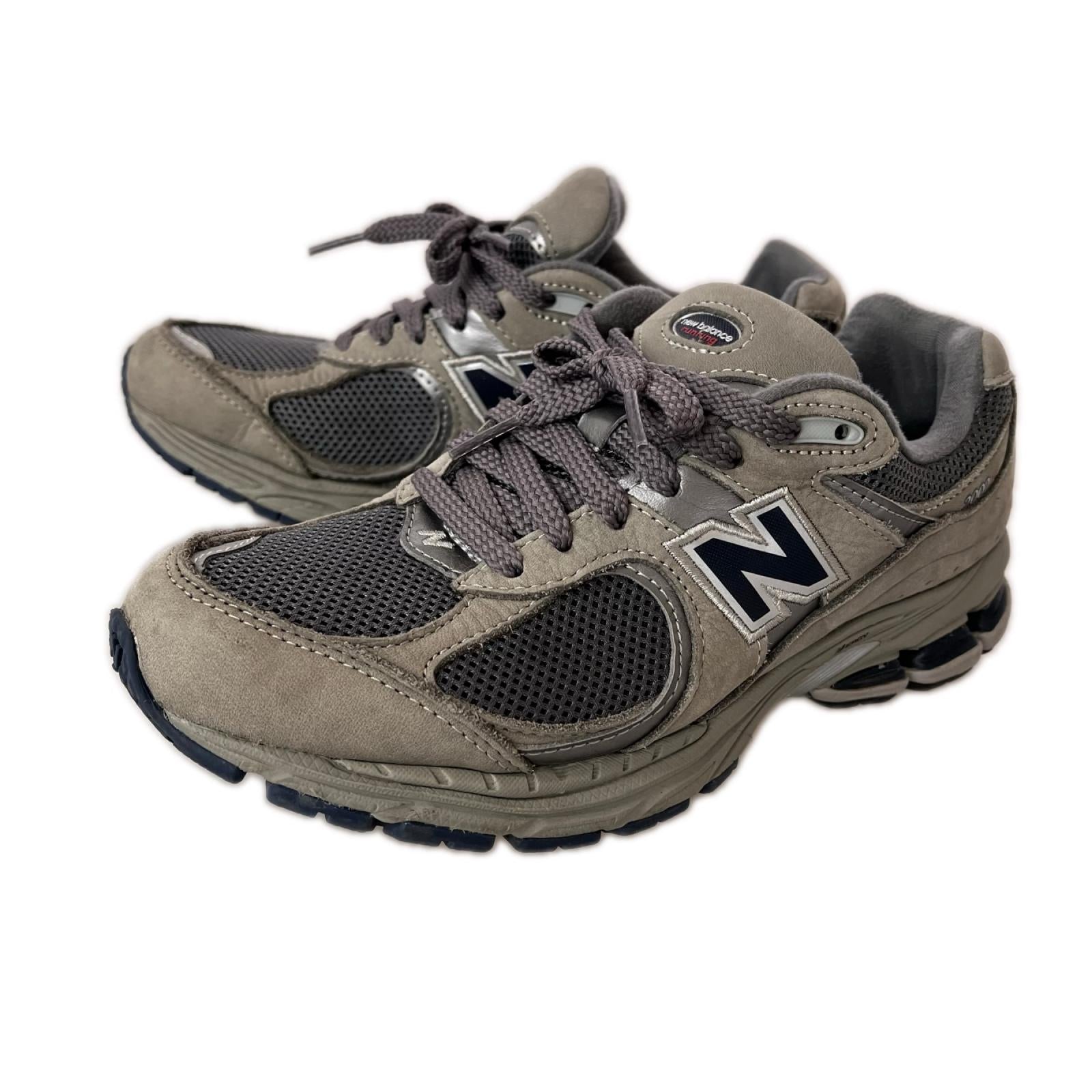 スニーカー NEW BALANCE ML2002RA カーキ (24.5) 24.5cm (US6 1/2 UK6 EU39) グレー
