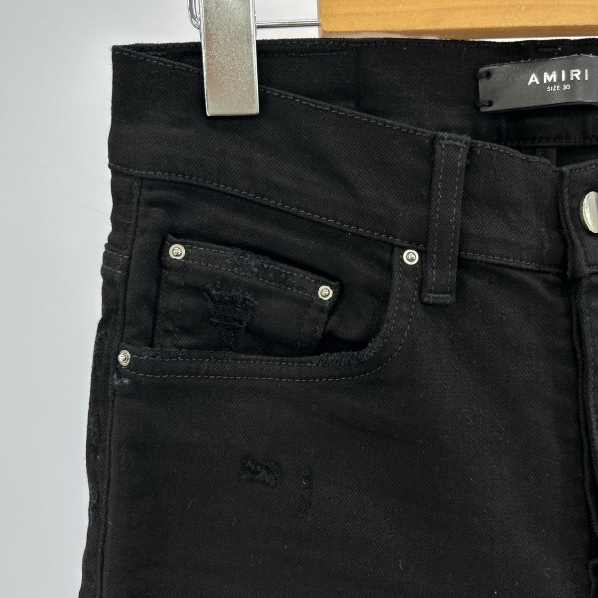 パンツ スキニー BLK W30 ブラック