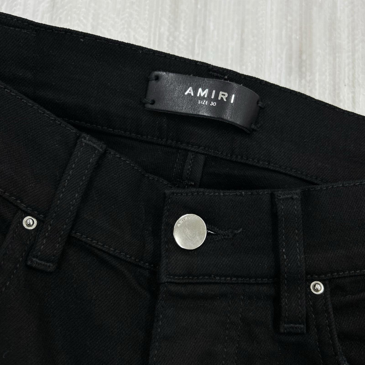 パンツ スキニー BLK W30 ブラック