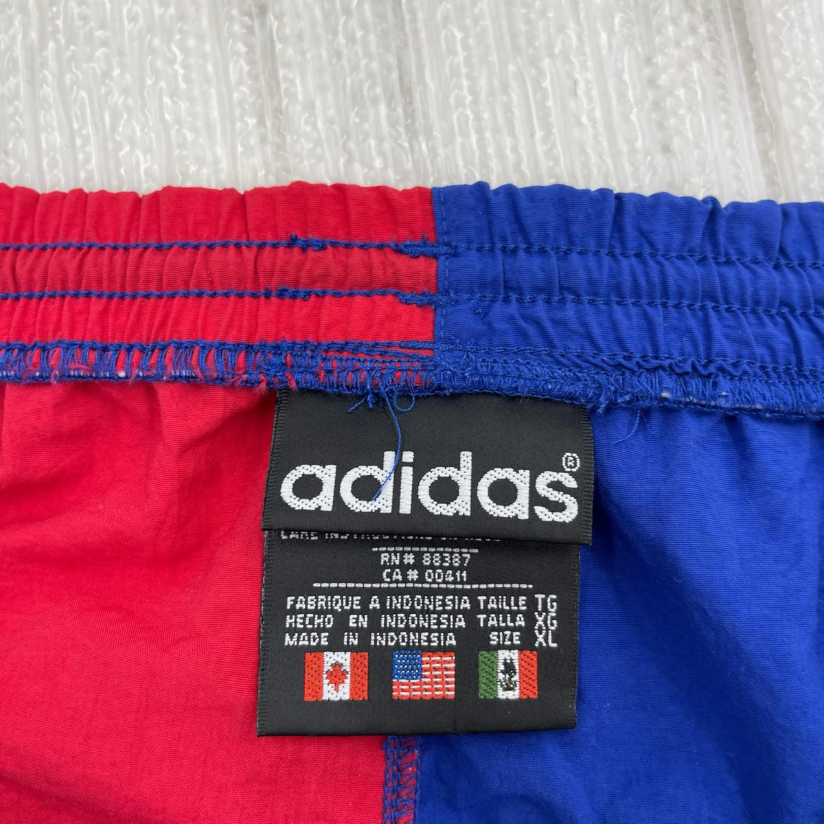 ショートパンツ 80-90s Big Logo Shorts XL BLU