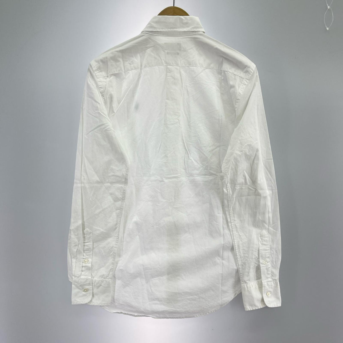 長袖シャツ CottonLSShirt S WHT S ホワイト