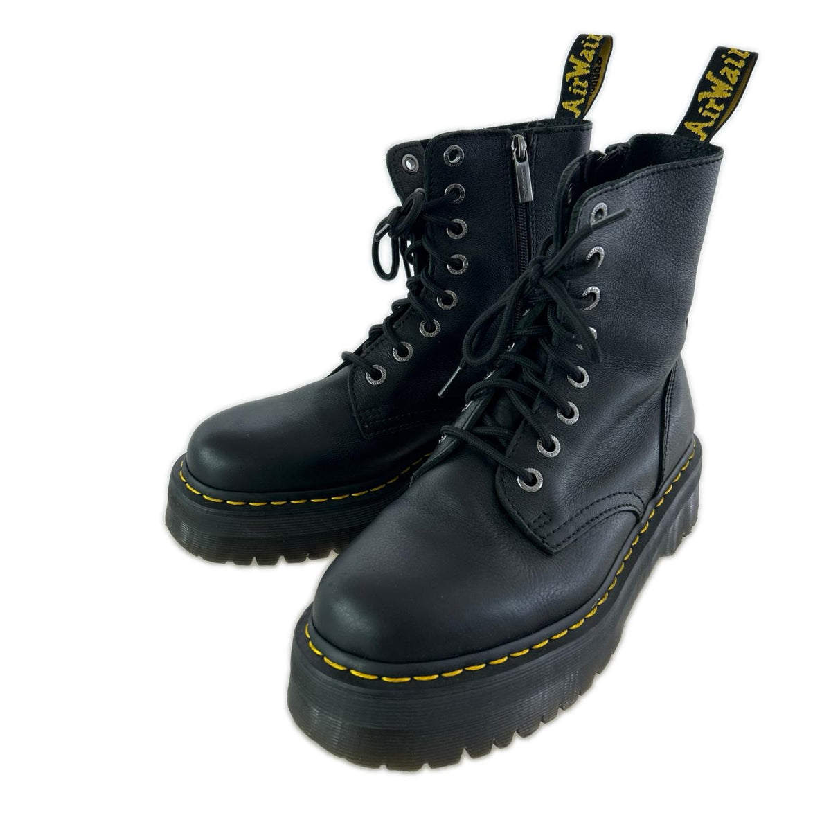 ブーツ JADON 3 PISA 8 EYE BOOT (UK8) ブラック ブラック