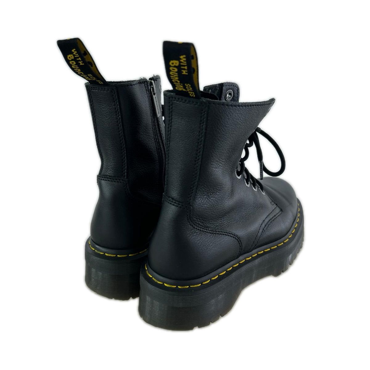 ブーツ JADON 3 PISA 8 EYE BOOT (UK8) ブラック ブラック
