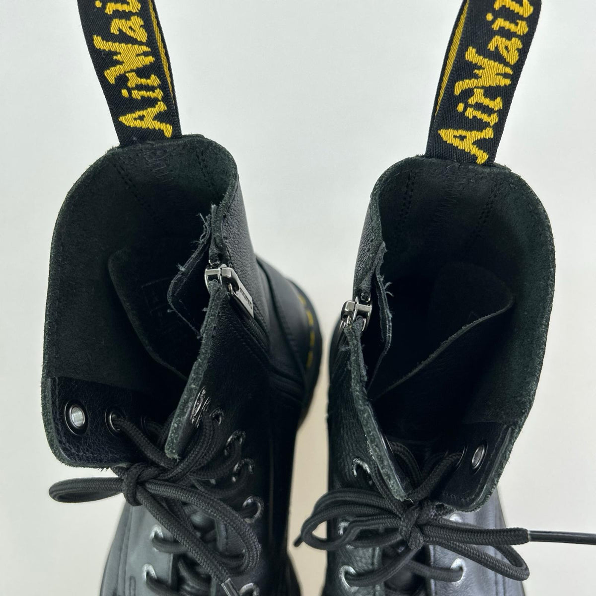 ブーツ JADON 3 PISA 8 EYE BOOT (UK8) ブラック ブラック