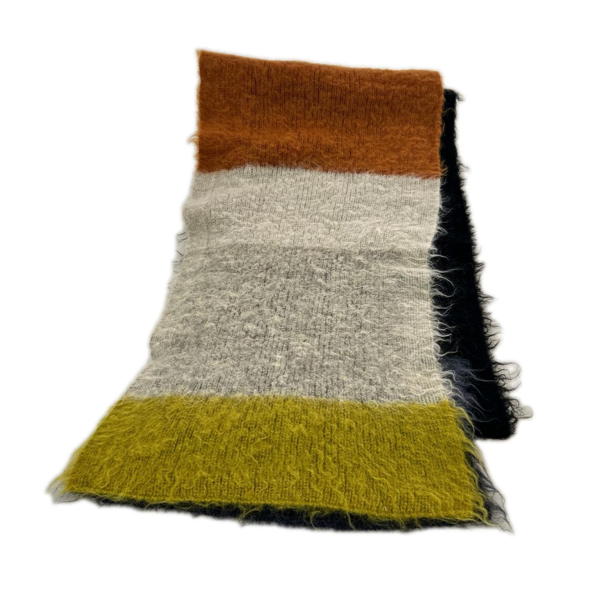 その他アクセサリー 22AW STILL BORDER MOHAIR LONG STOLE フリー