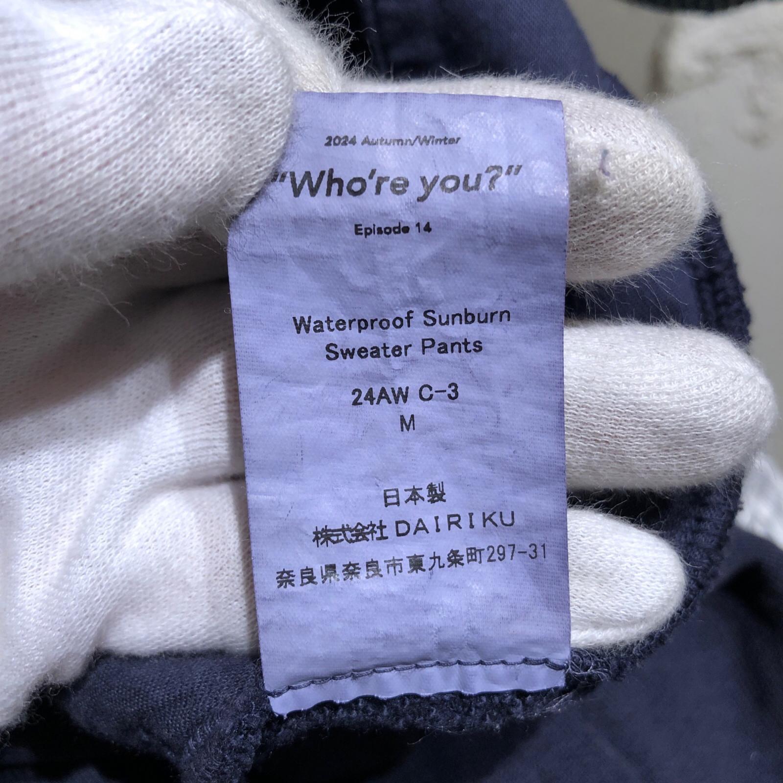 パンツ 24AW Waterproof Sunburn Sweater Pants