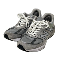 スニーカー NEW BALANCE USA製 M990GL5 990V5 ローカットスニーカー 28.5㎝ 28.5cm (US10 1/2 UK10 EU47) グレー