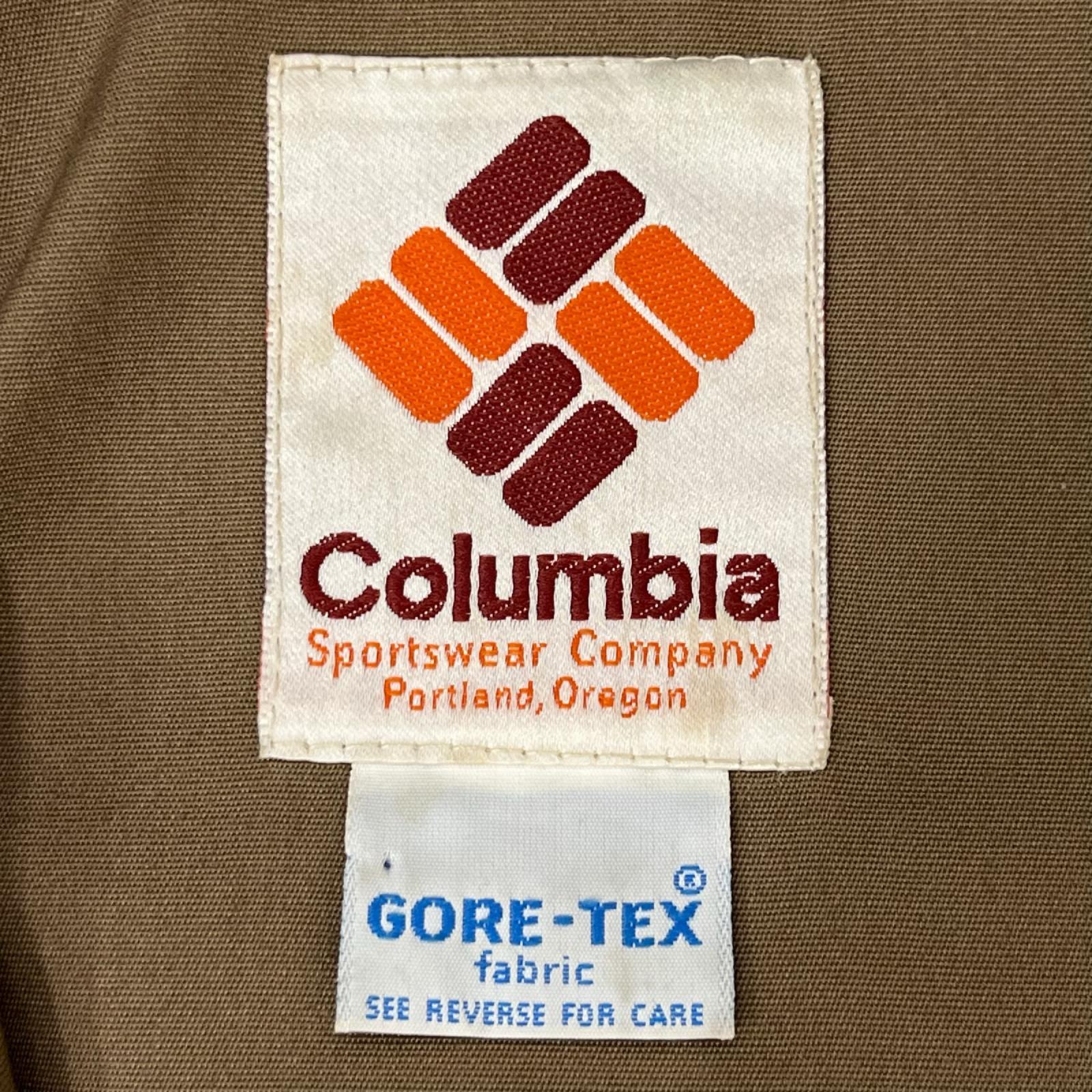 ジャケット Columbia 70s ダックハンターカモ マウンテンパーカー GORE-TEX XXL LL