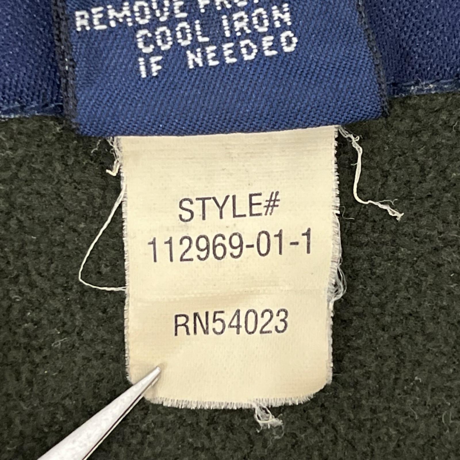 ジャケット GAP 90-00s 裏フリース ナイロンフィッシングベスト L グリーン L