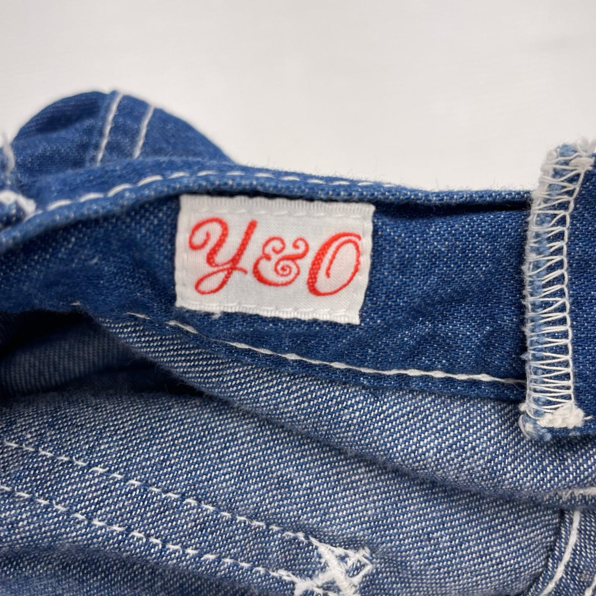 オーバーオール YOUNG&OLSEN デニム 青 (1) 1 ブルー