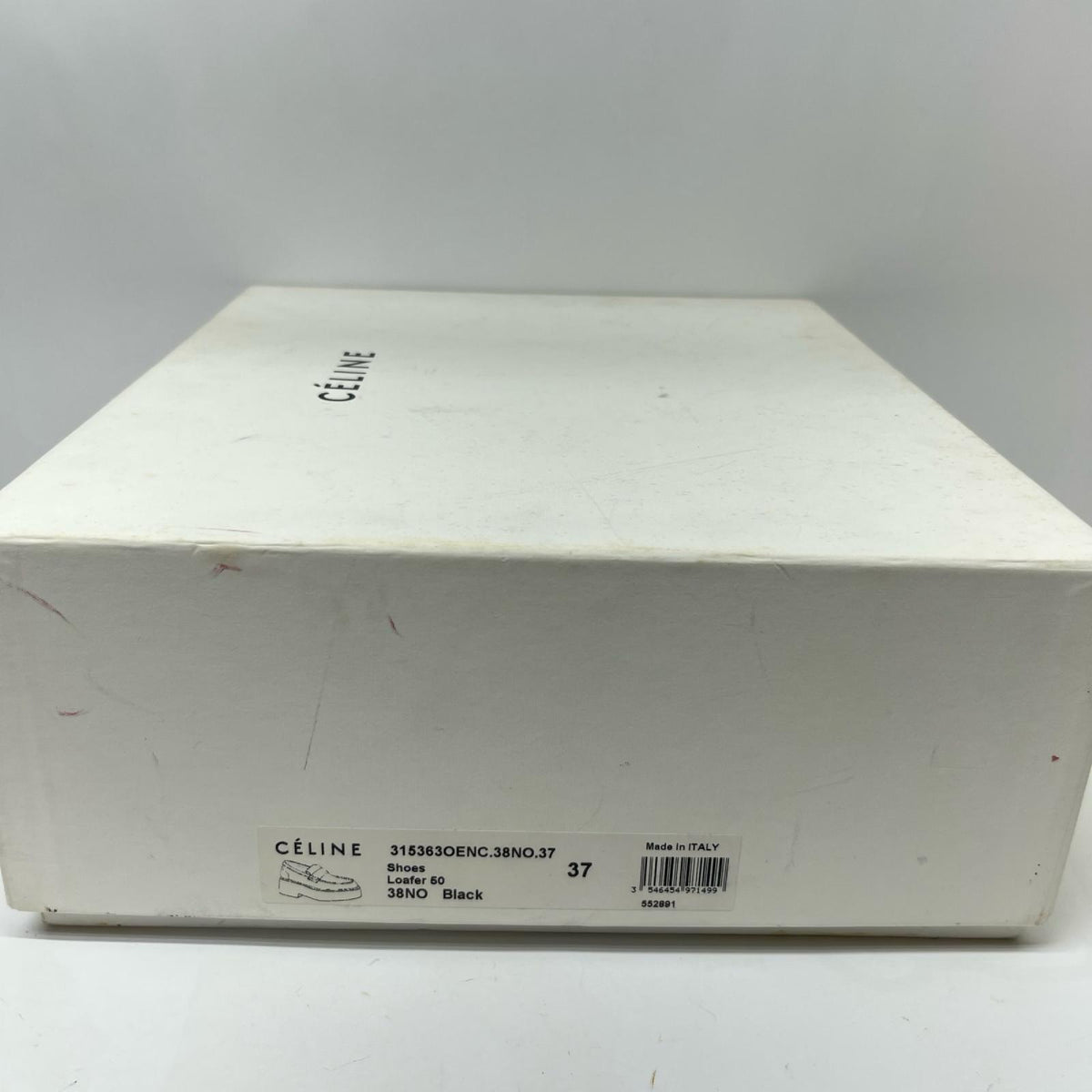 プラットフォーム 厚底レザーローファー (37)