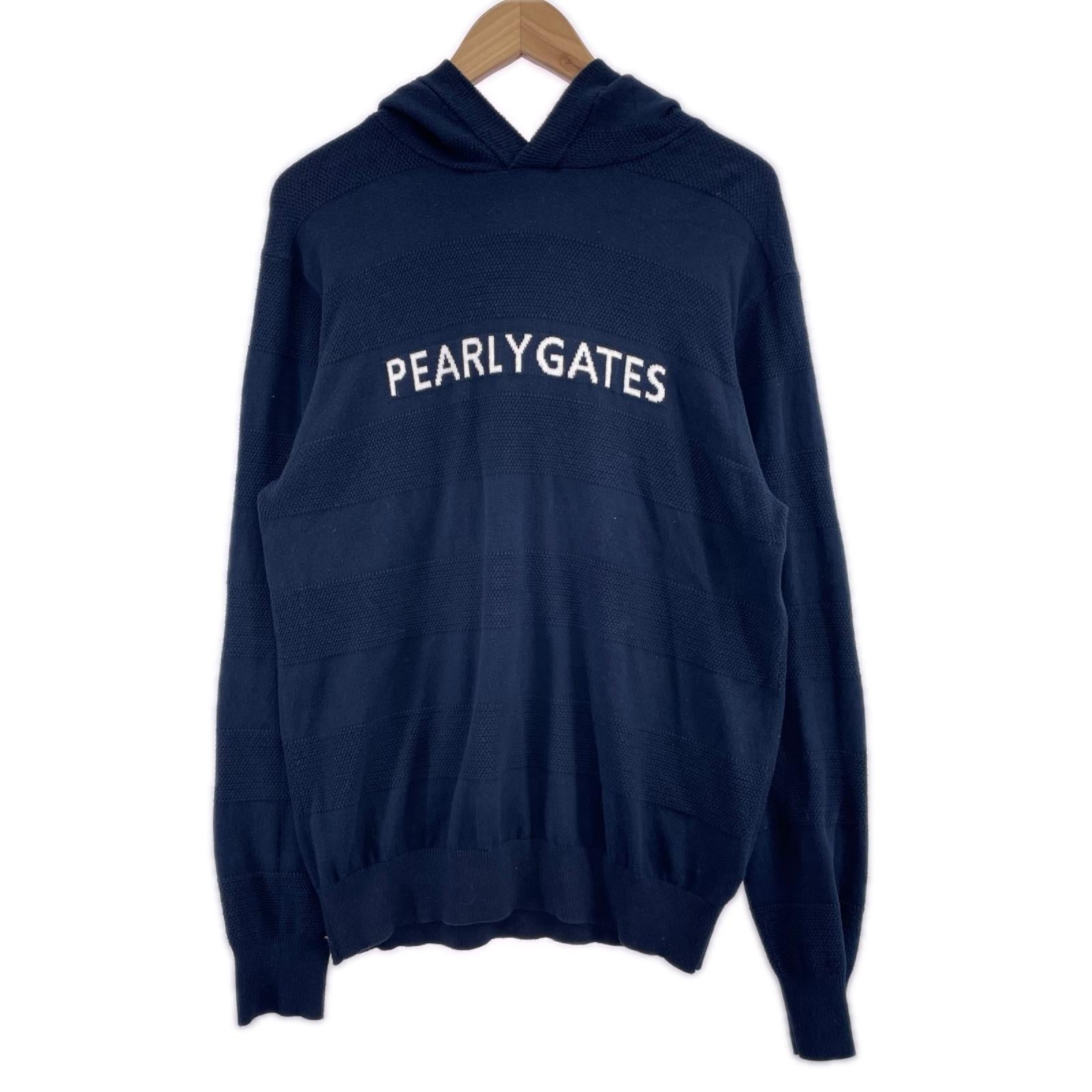 ニット PEARLY GATES CashmereKnitHoodie