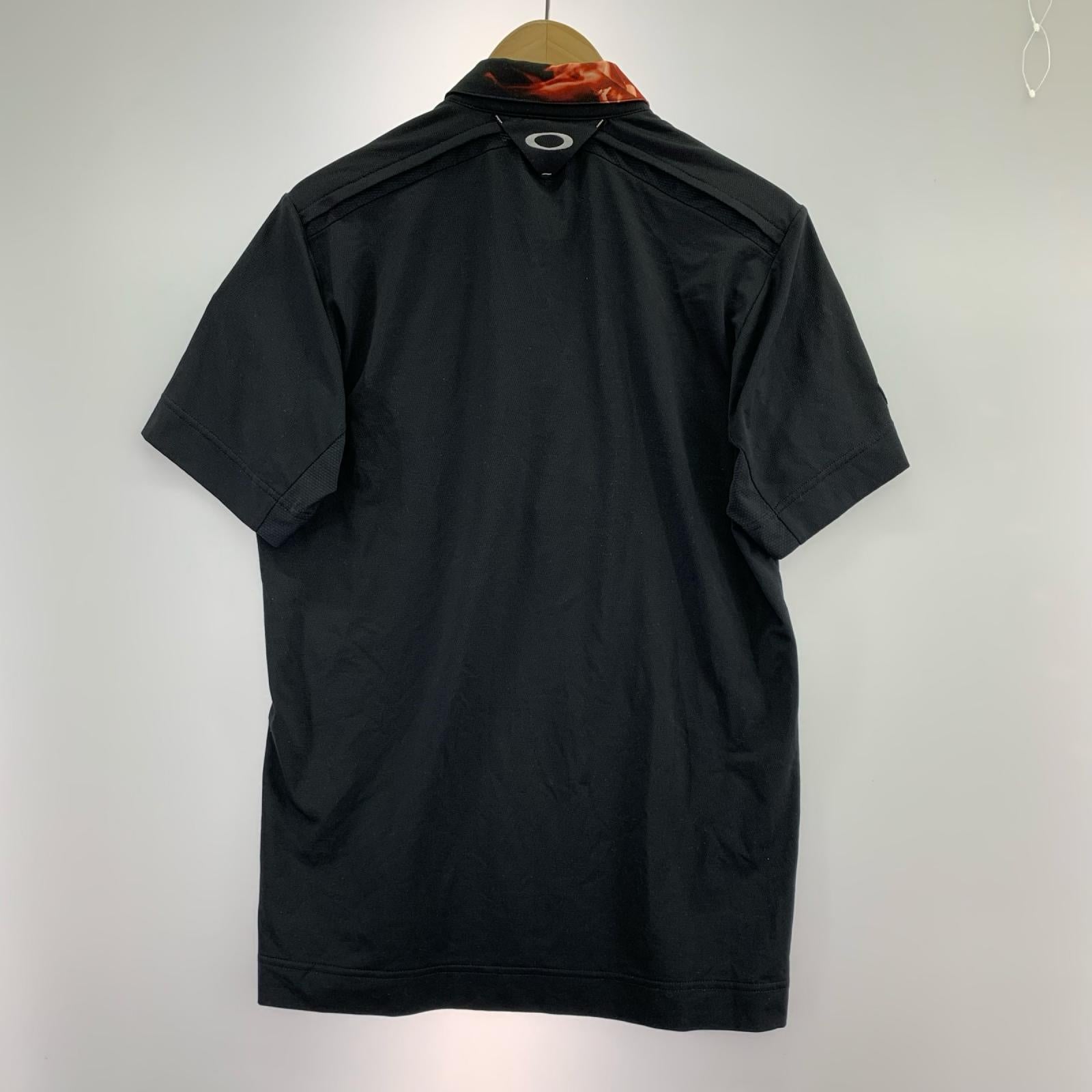 ポロシャツ Skull Burn Up Shirt L BLK L ブラック