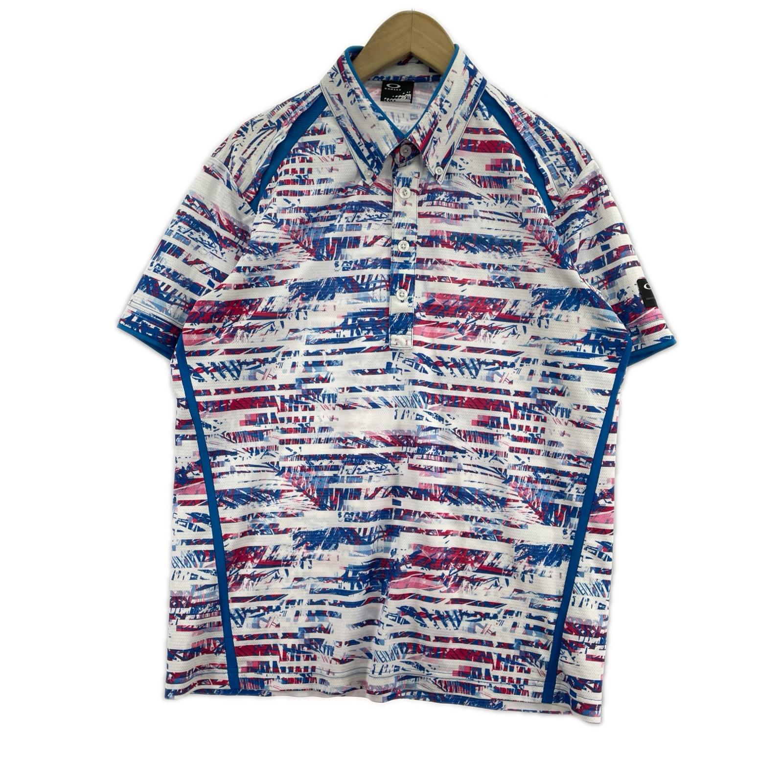 ポロシャツ Bark Collection Polo XL 総柄 ホワイト