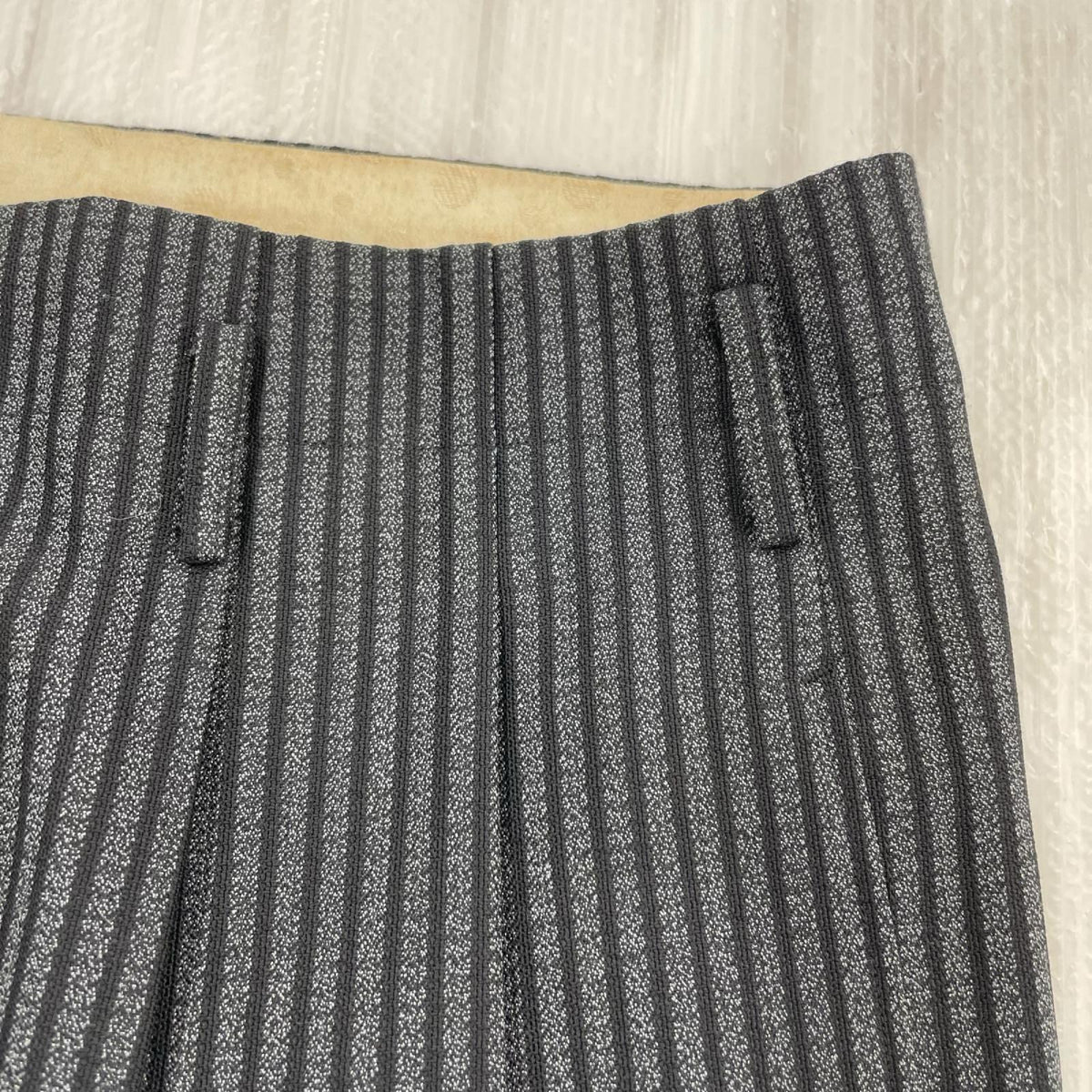パンツ 50~60S ゴマ塩 JAPAN VINTAGE 黒 ブラック